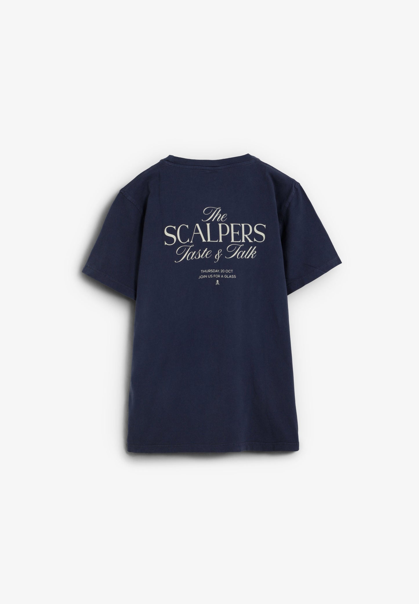 POLERA PRINT LOGO CONTRASTE