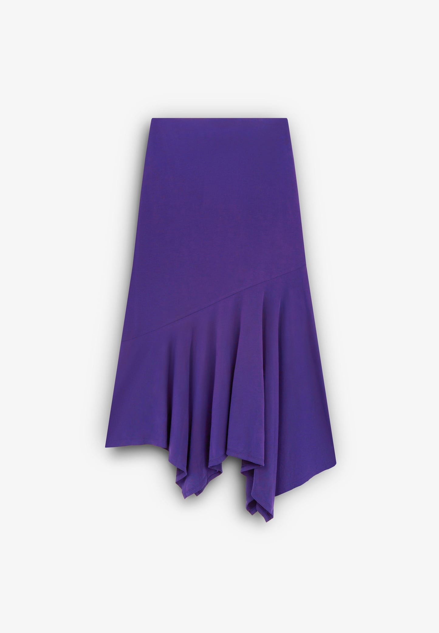 FALDA ASIMÉTRICA VOLANTES