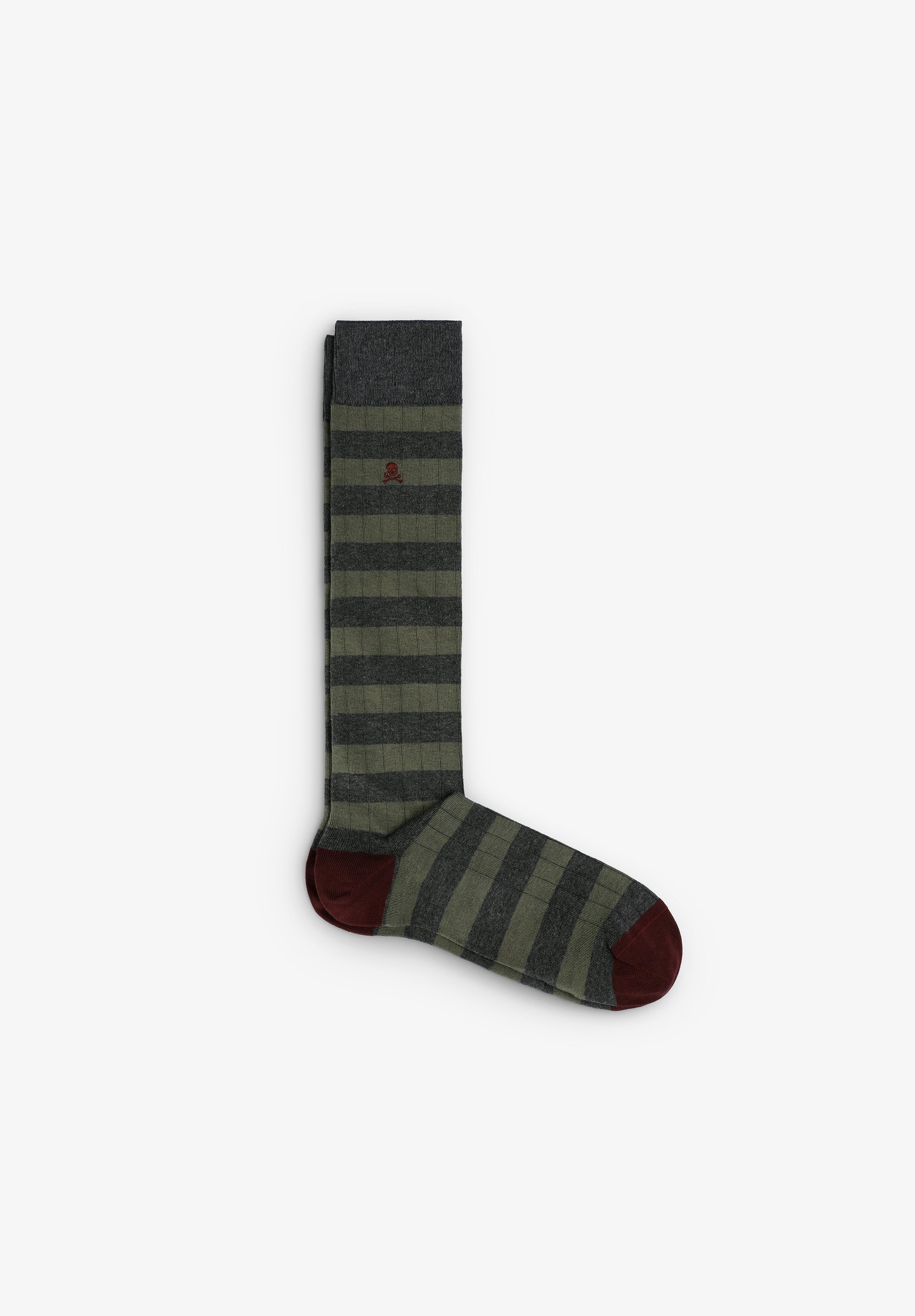 CALCETINES RAYAS CALAVERA
