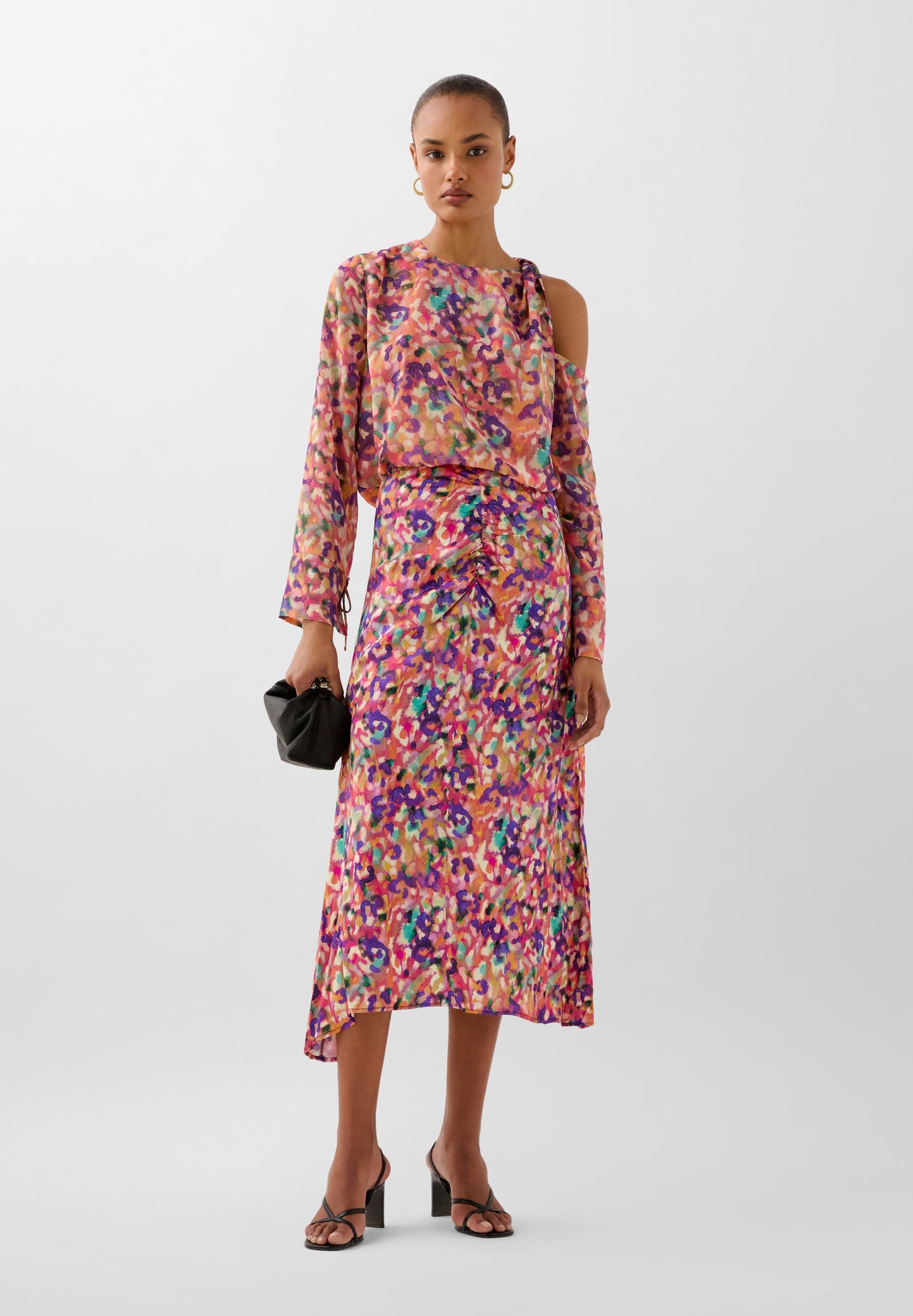 BLUSA LAZOS ESTAMPADA