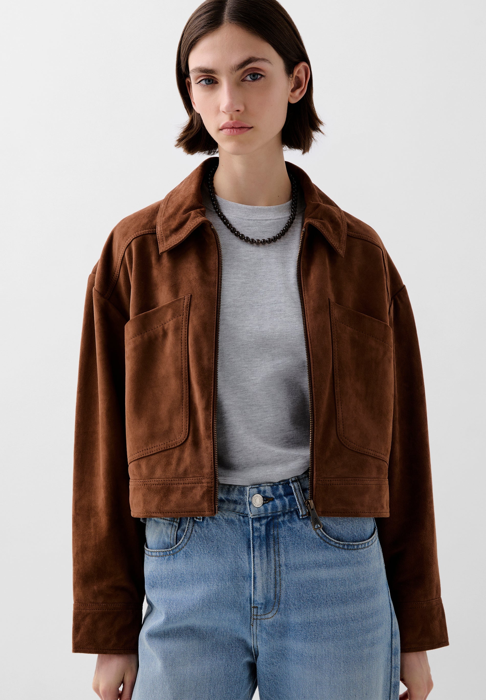 CHAQUETA CROPPED ANTE – Scalpers CL