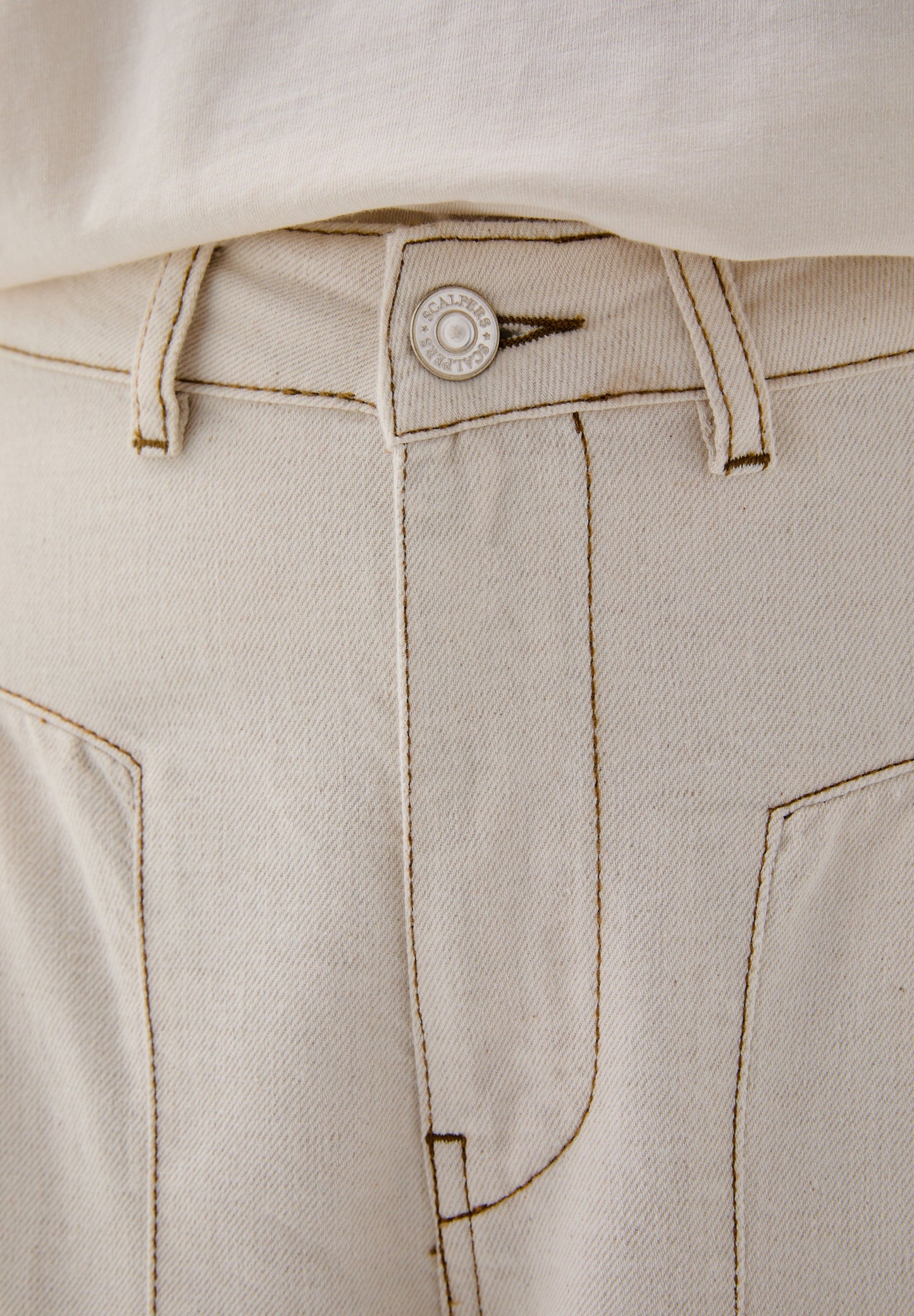 PANTALON DENIM COSTURA