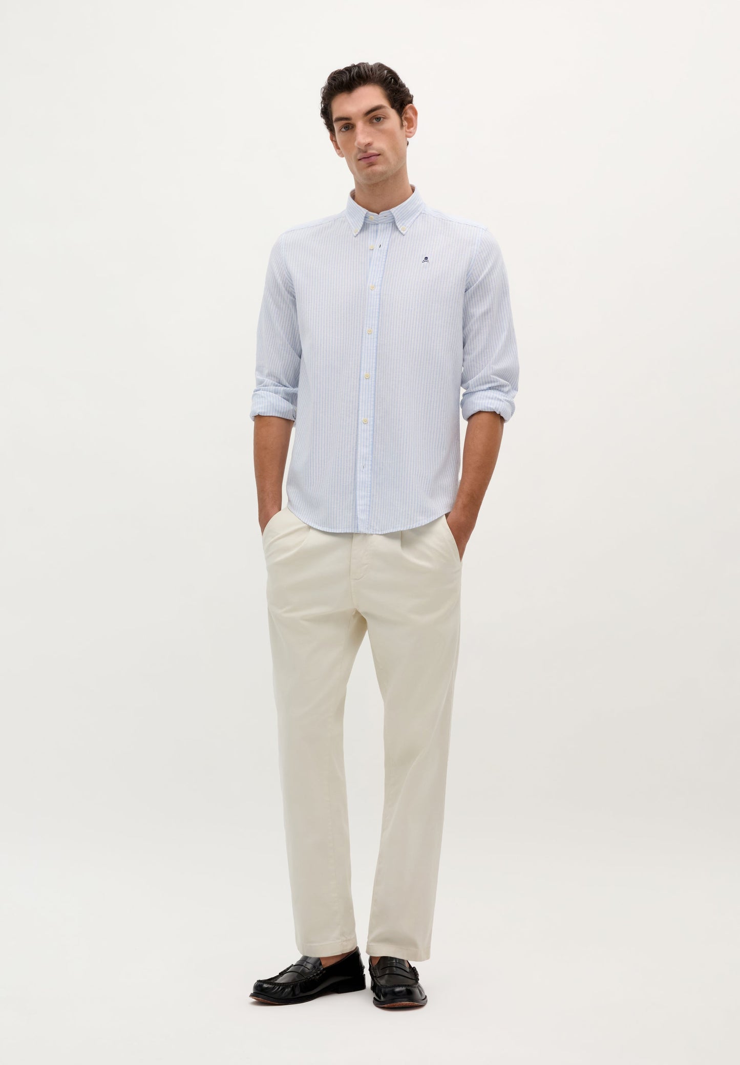 CAMISA RAYAS CALAVERA CONTRASTE