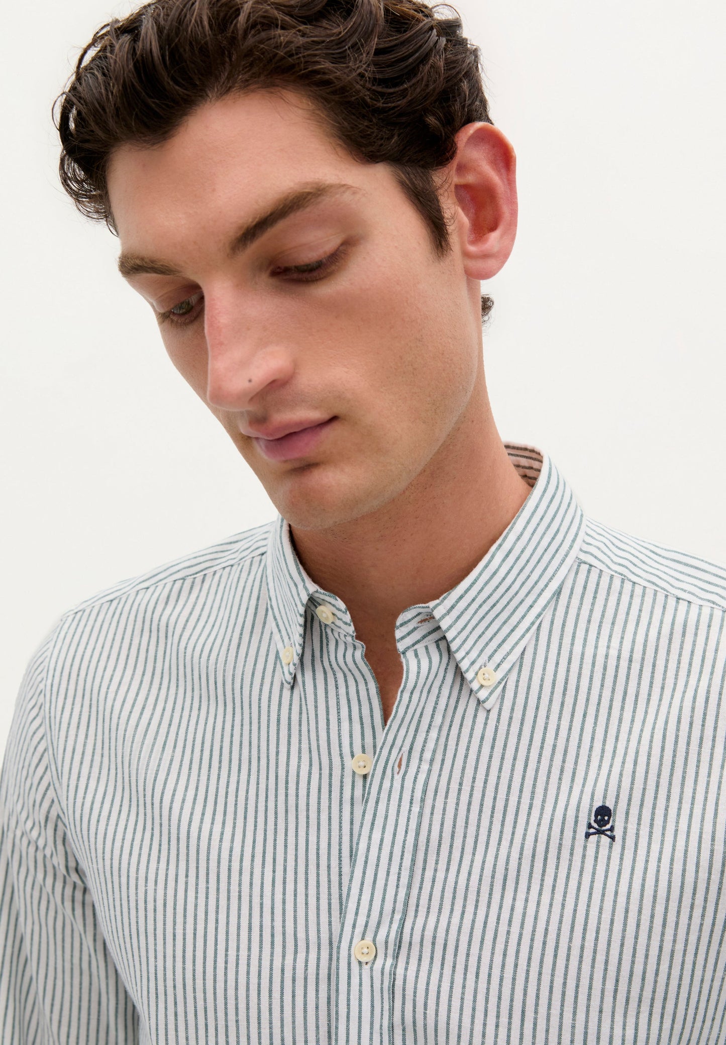 CAMISA RAYAS CALAVERA CONTRASTE