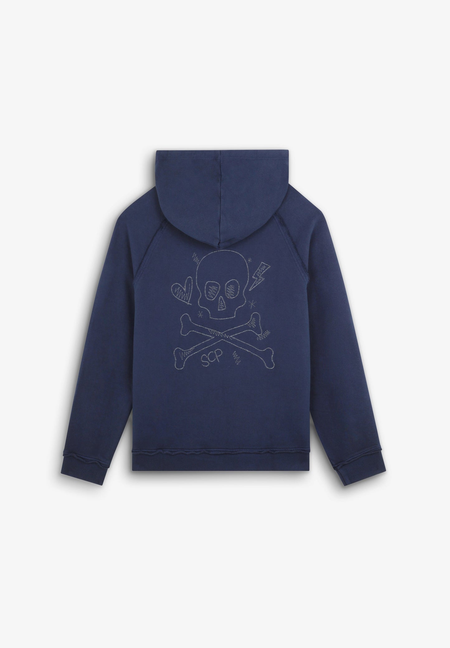 SWEATER CAPUCHA CALAVERA TRASERA