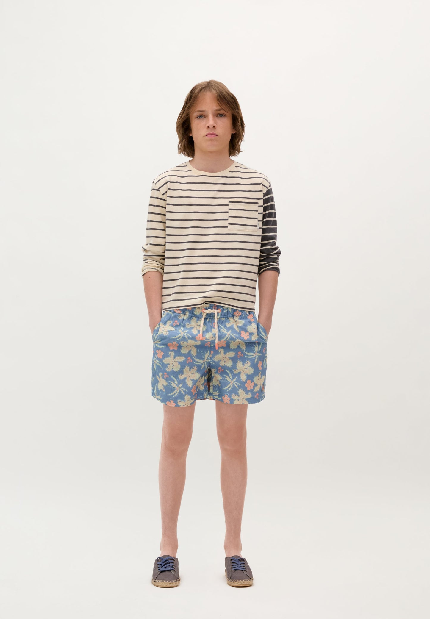 BAÑADOR ESTAMPADO FLORES