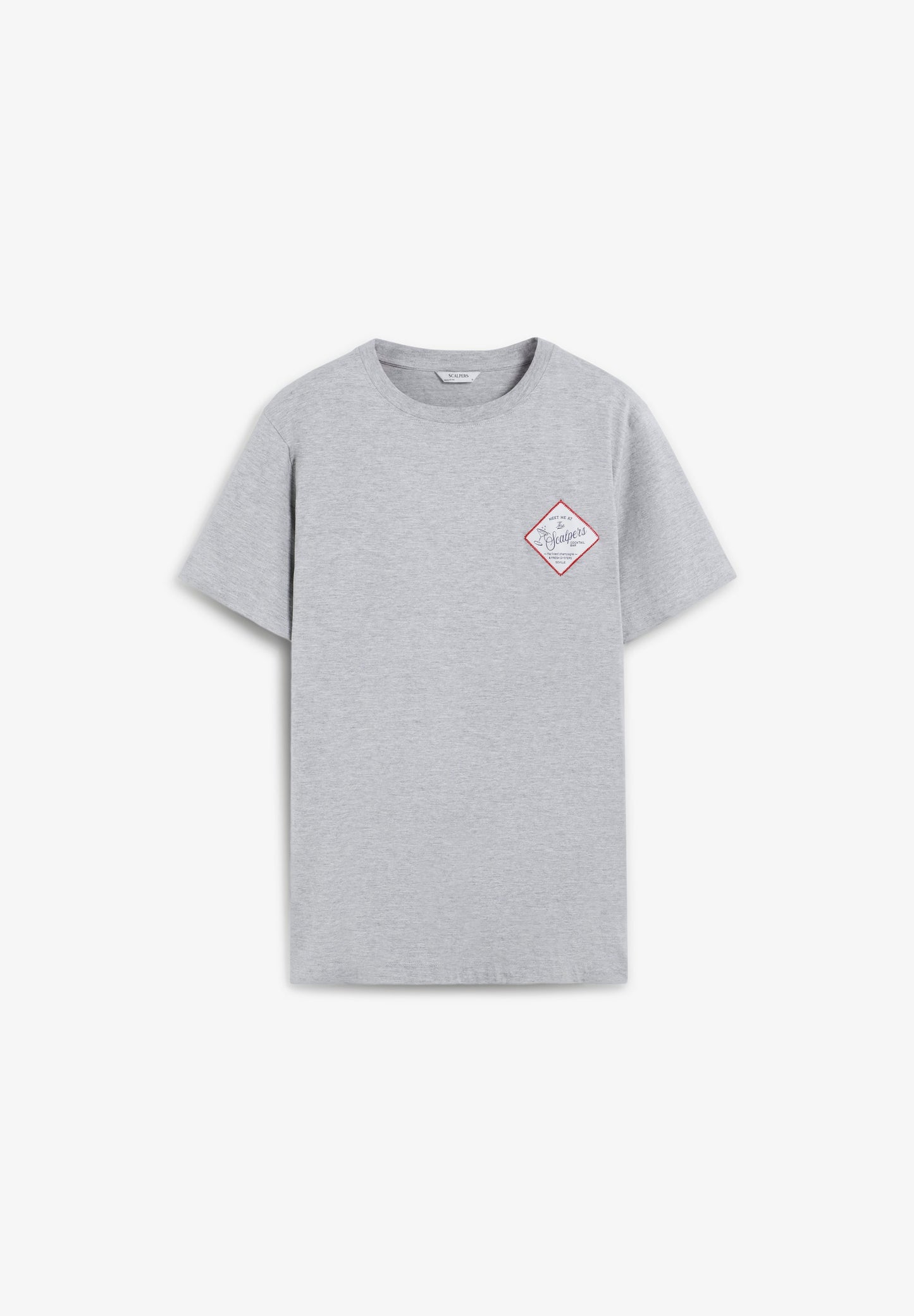 POLERA PARCHE BORDADO LOGO