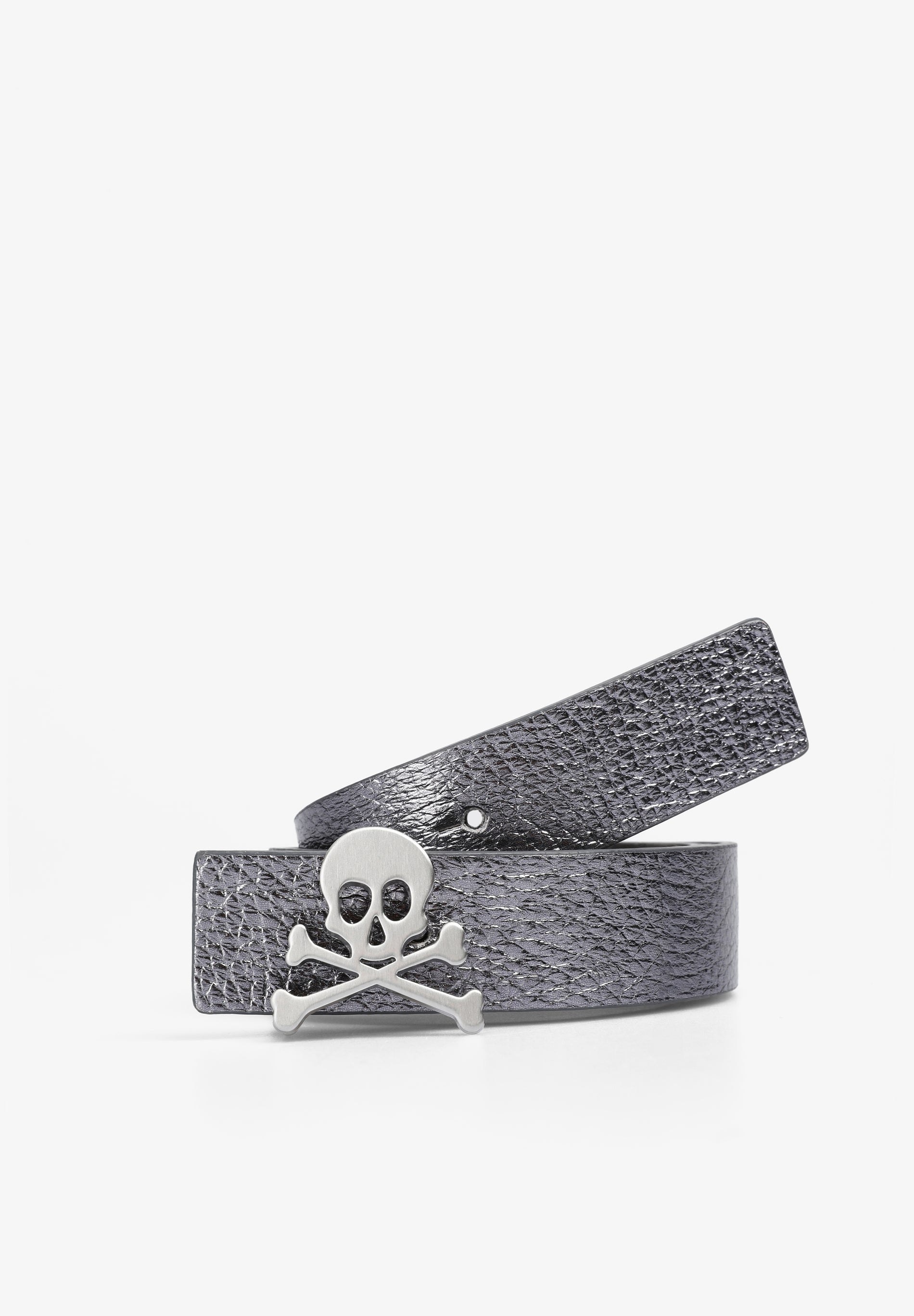 CINTURÓN REVERSIBLE PIEL CALAVERA