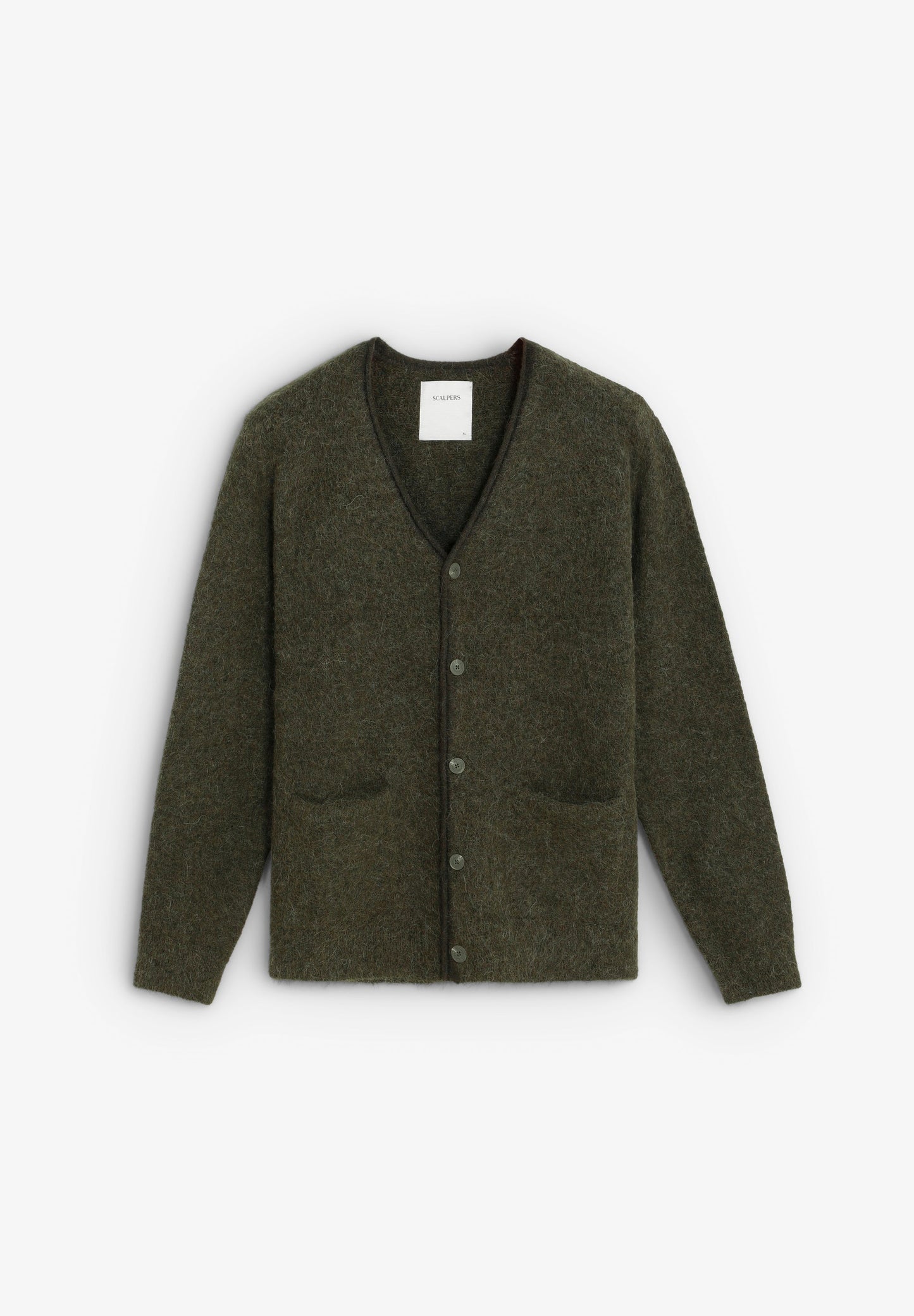 CARDIGAN CUELLO PICO ALPACA