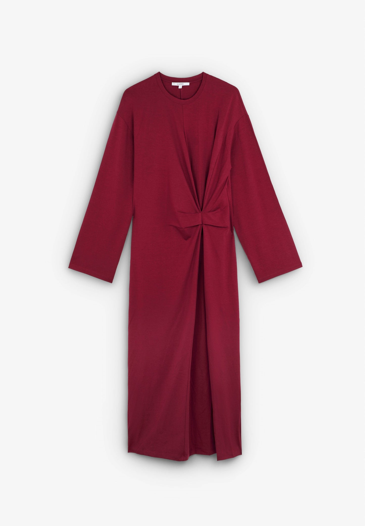 VESTIDO FLUIDO DETALLE NUDO