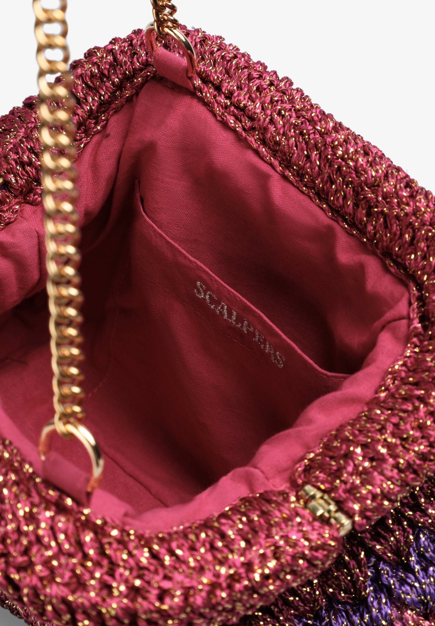 BOLSO CLUTCH CROCHET