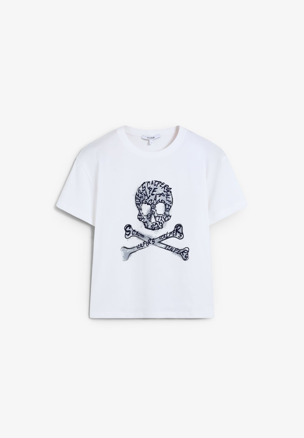 POLERA LOGO CALAVERA PRINT