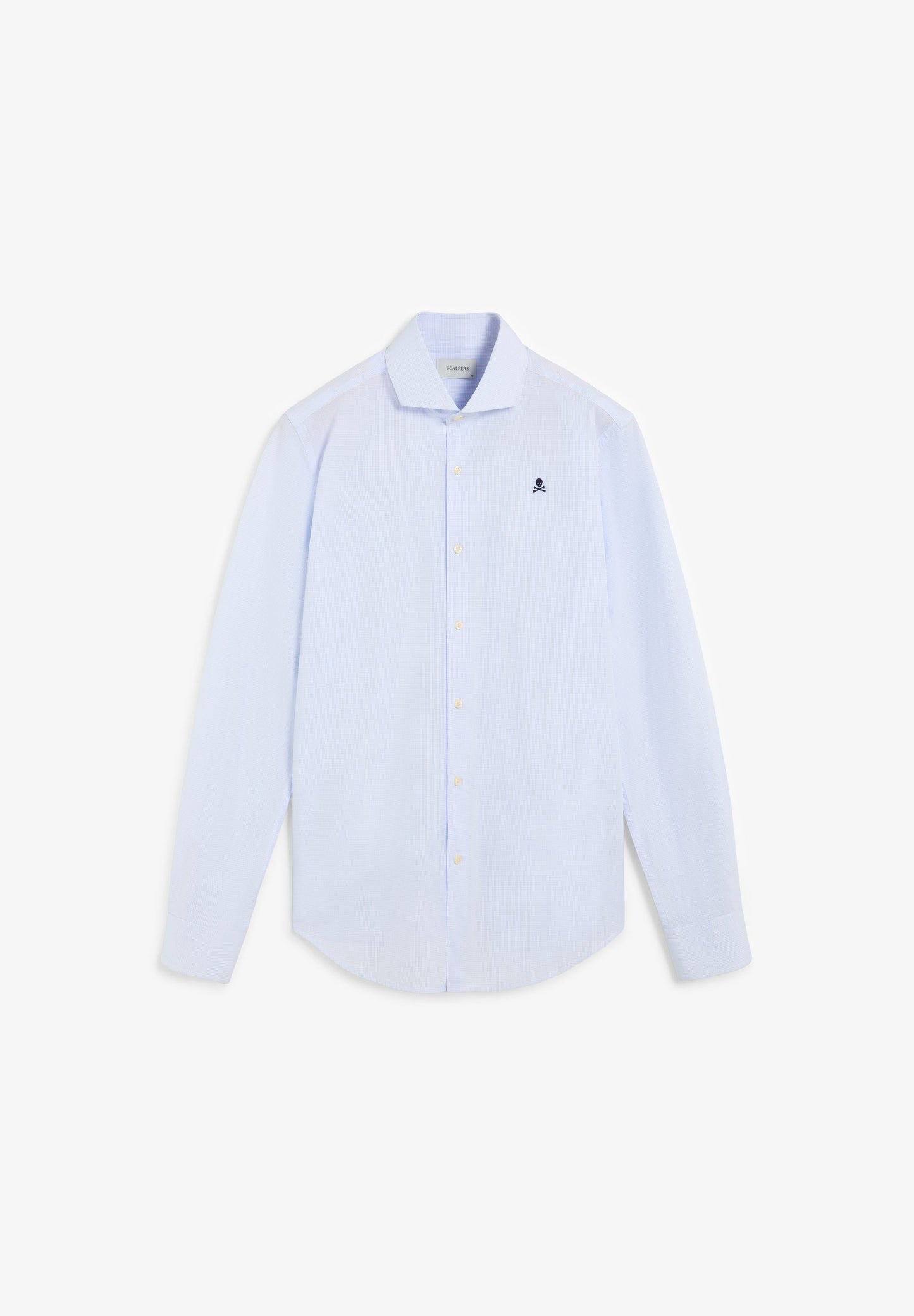 CAMISA CALAVERA BORDADA