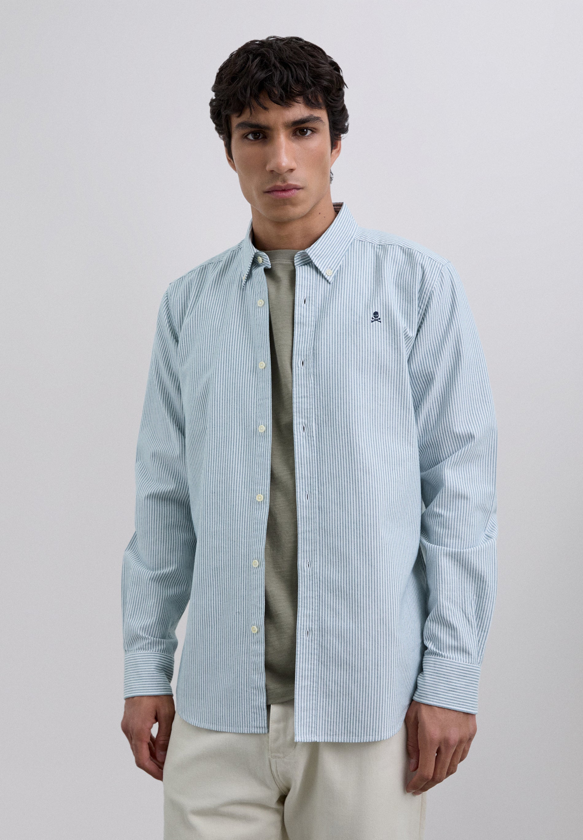 CAMISA OXFORD RAYAS