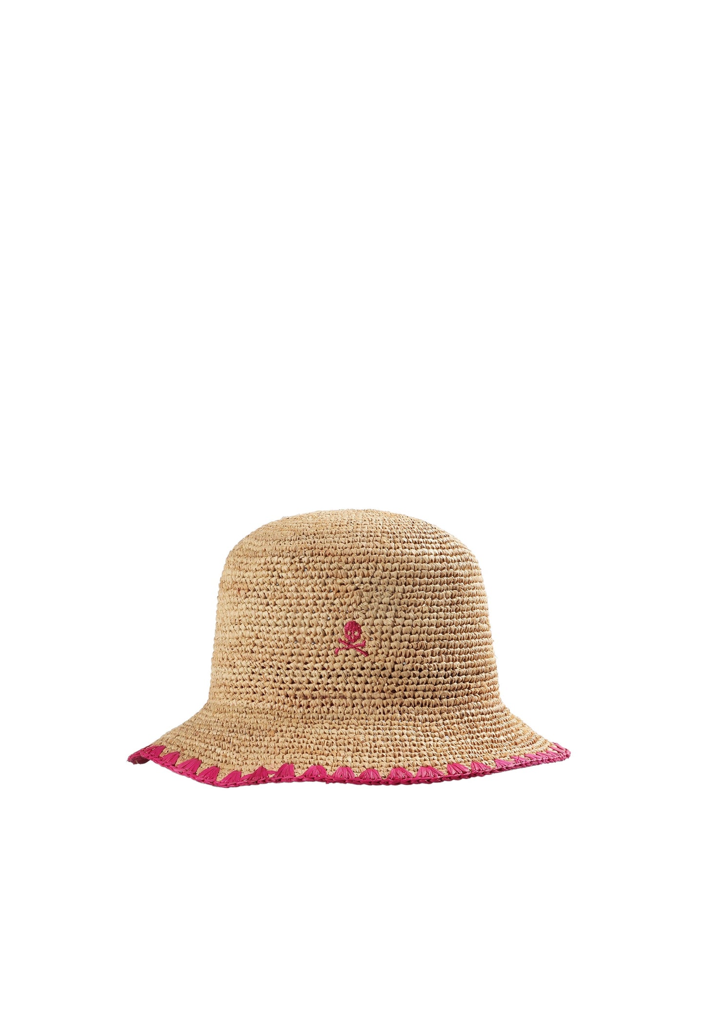 SOMBRERO RAFIA STITCHING CONTRASTE