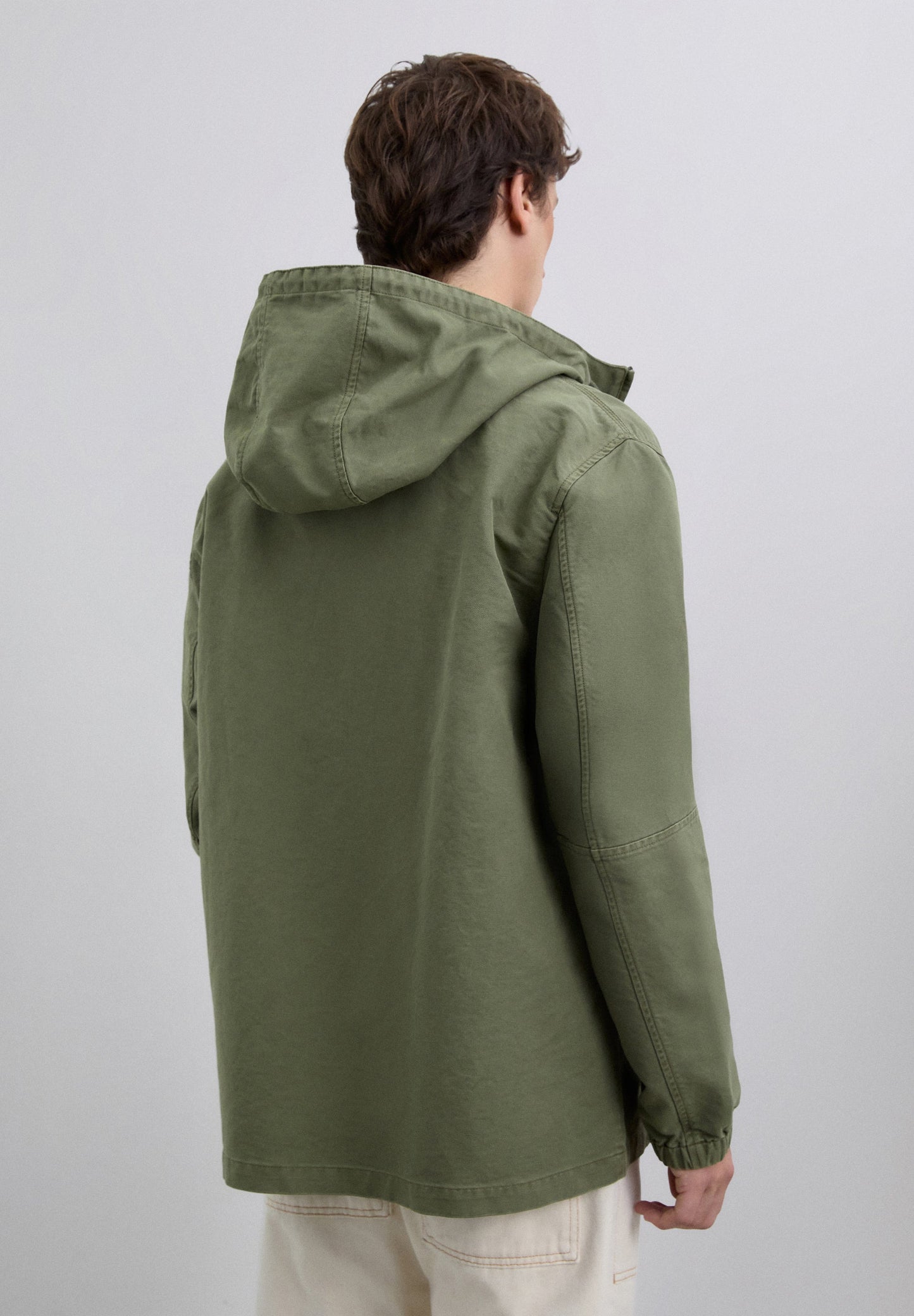 CHAQUETA CAPUCHA ALGODÓN