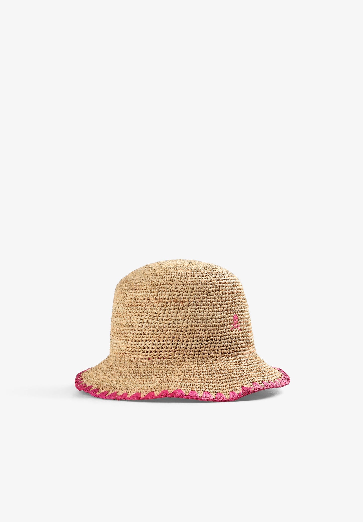 SOMBRERO RAFIA STITCHING CONTRASTE