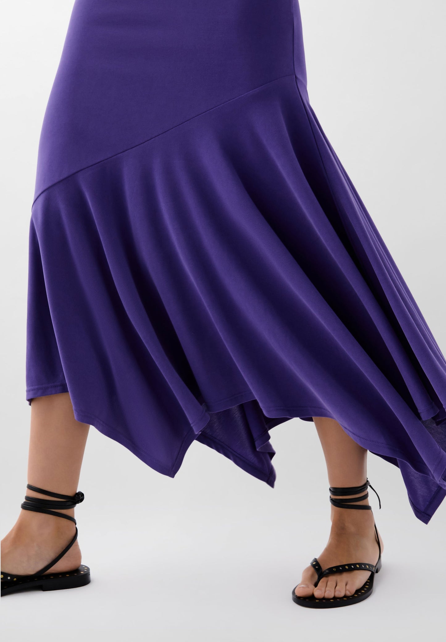 FALDA ASIMÉTRICA VOLANTES