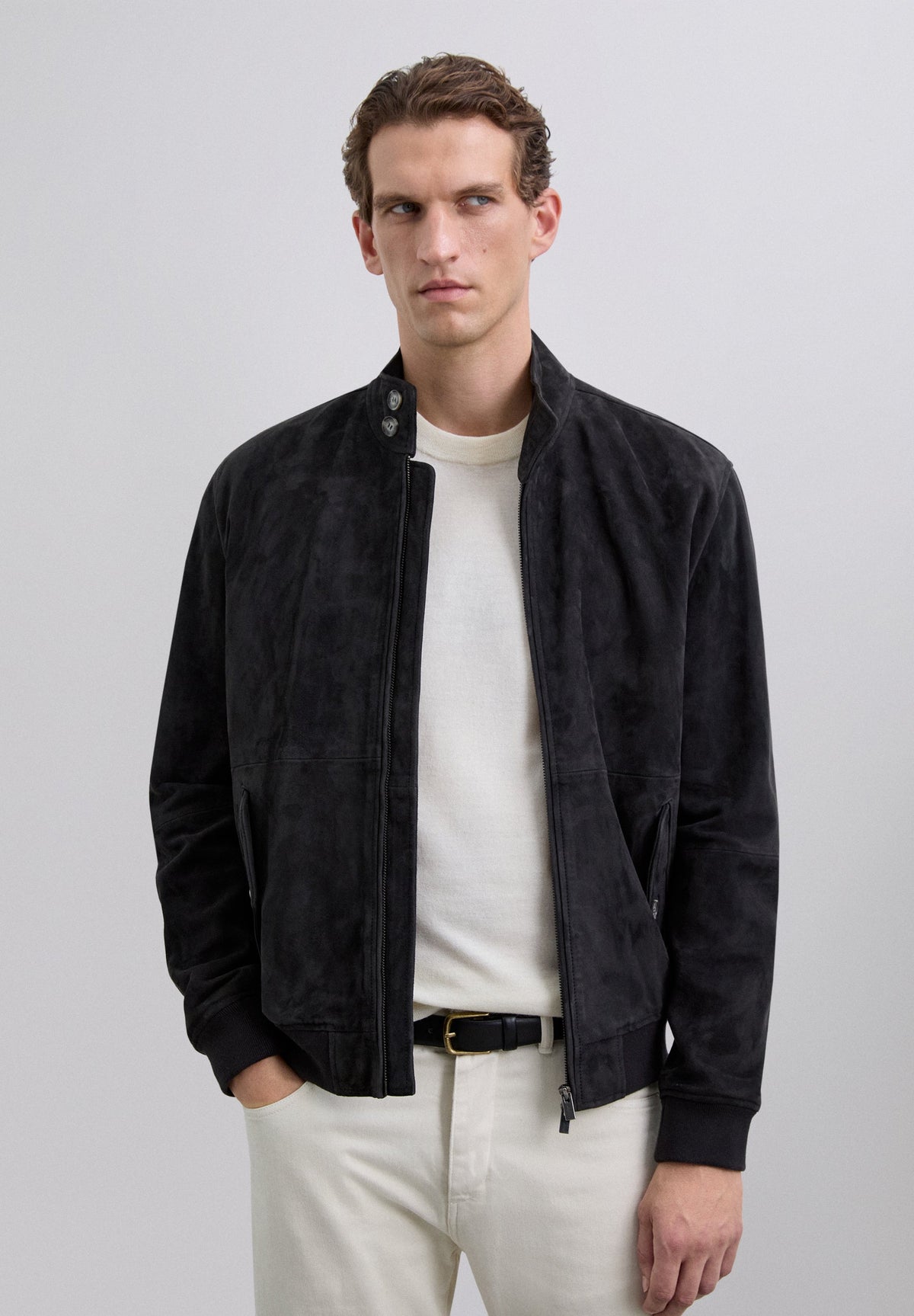 CHAQUETA 100% PIEL CAPRINA