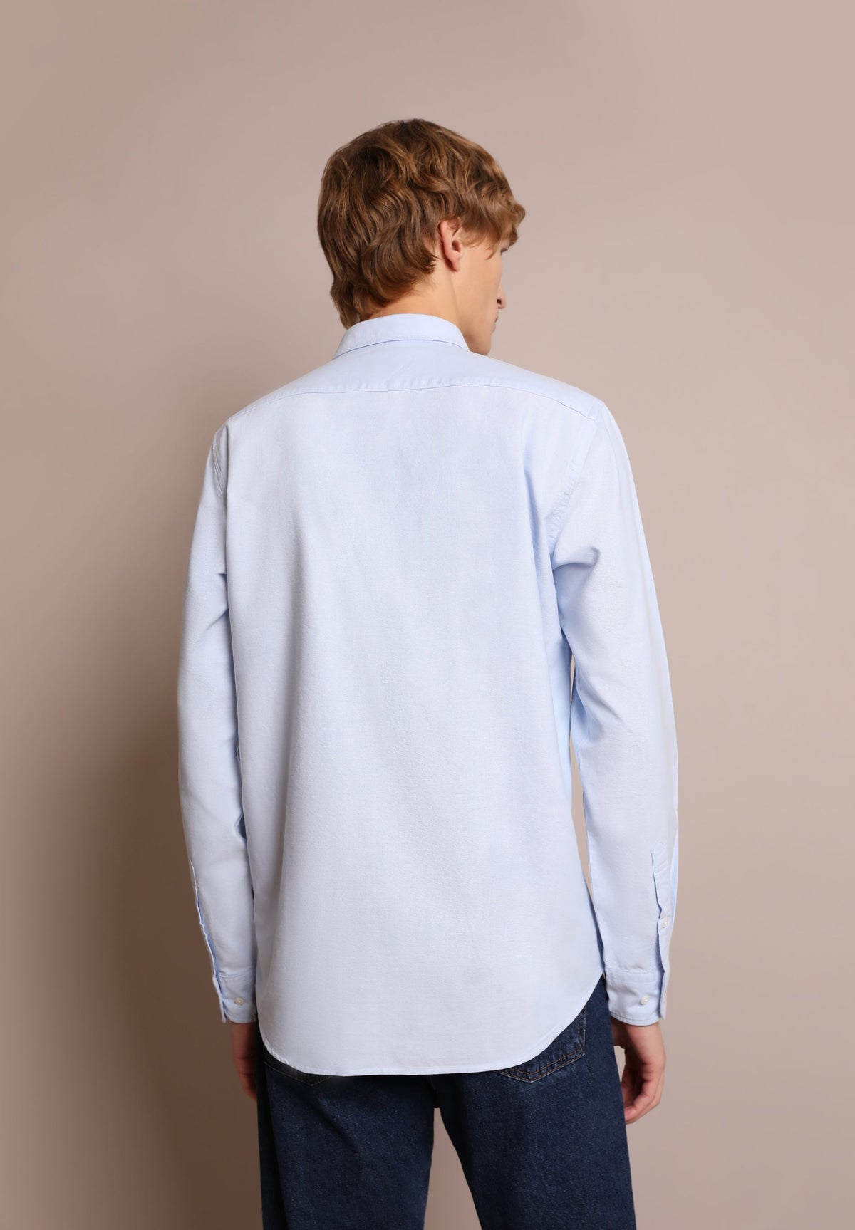 CAMISA OXFORD CALAVERA CONTRASTE