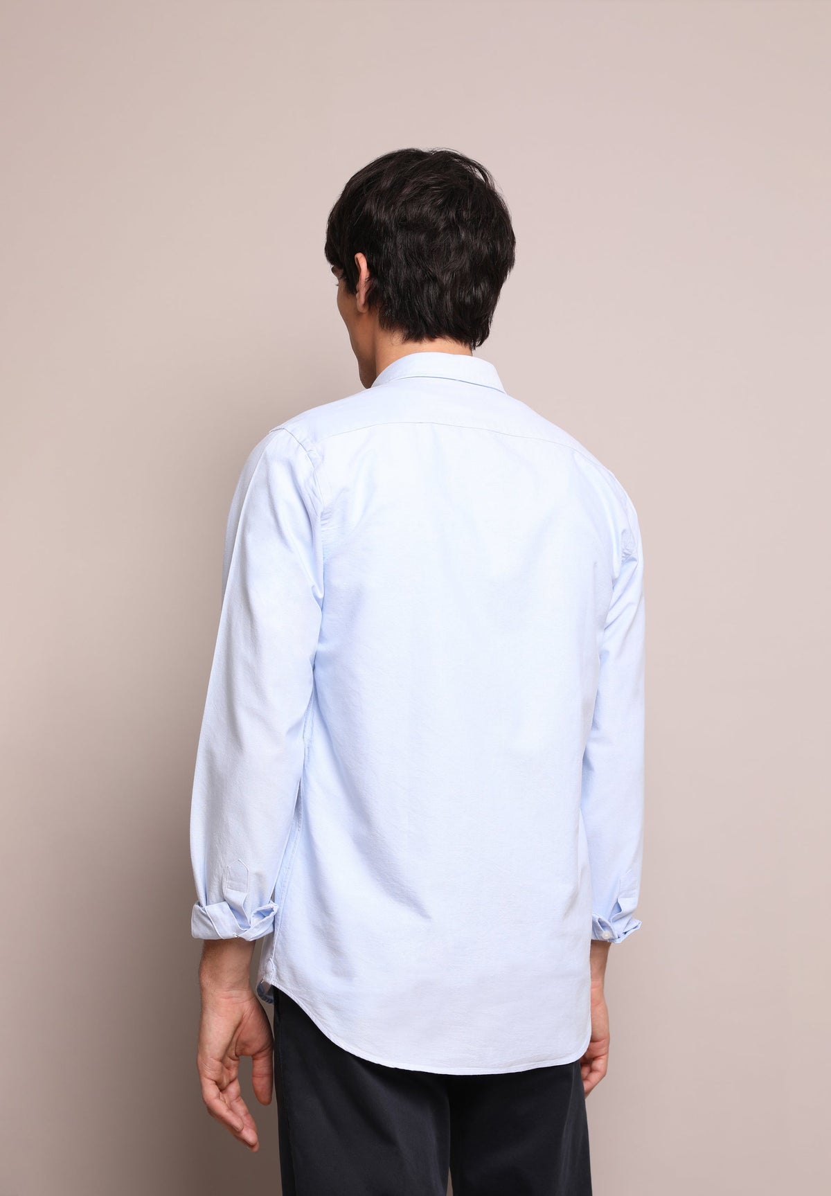 CAMISA OXFORD CALAVERA CONTRASTE