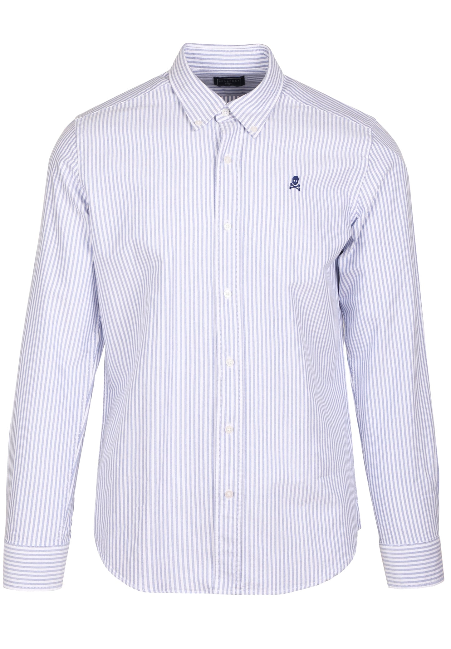 CAMISA OXFORD CALAVERA CONTRASTE