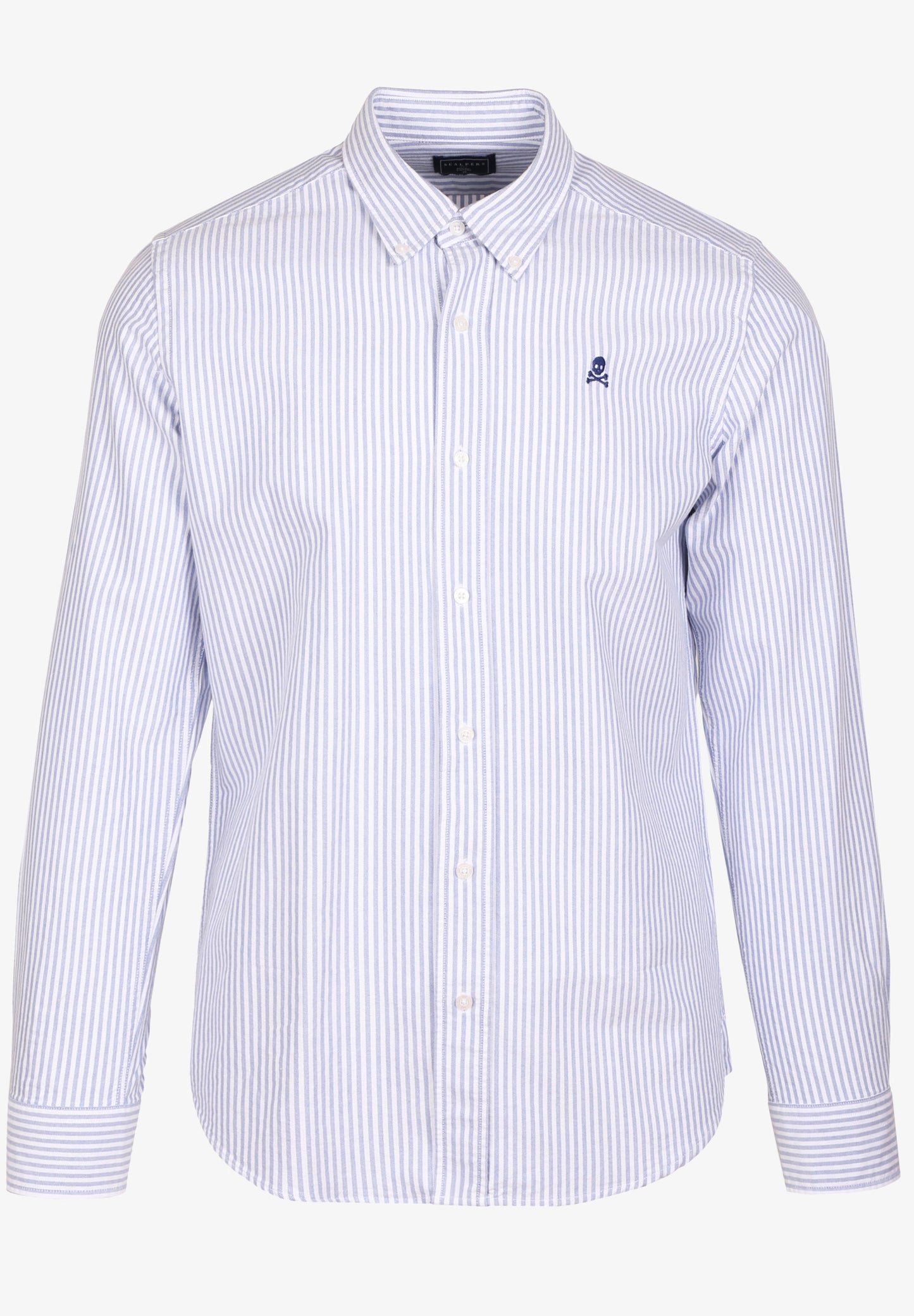 CAMISA OXFORD CALAVERA CONTRASTE