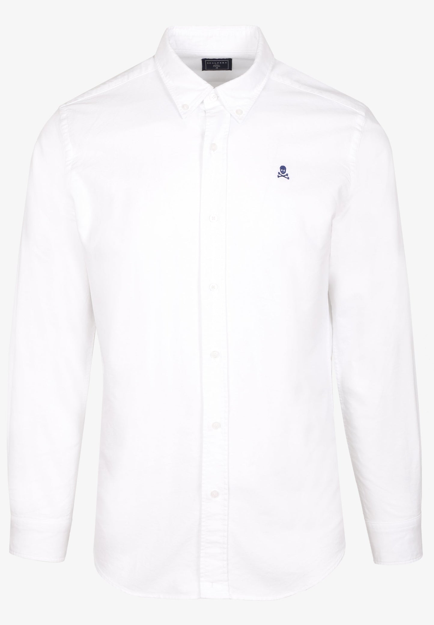 CAMISA OXFORD CALAVERA CONTRASTE