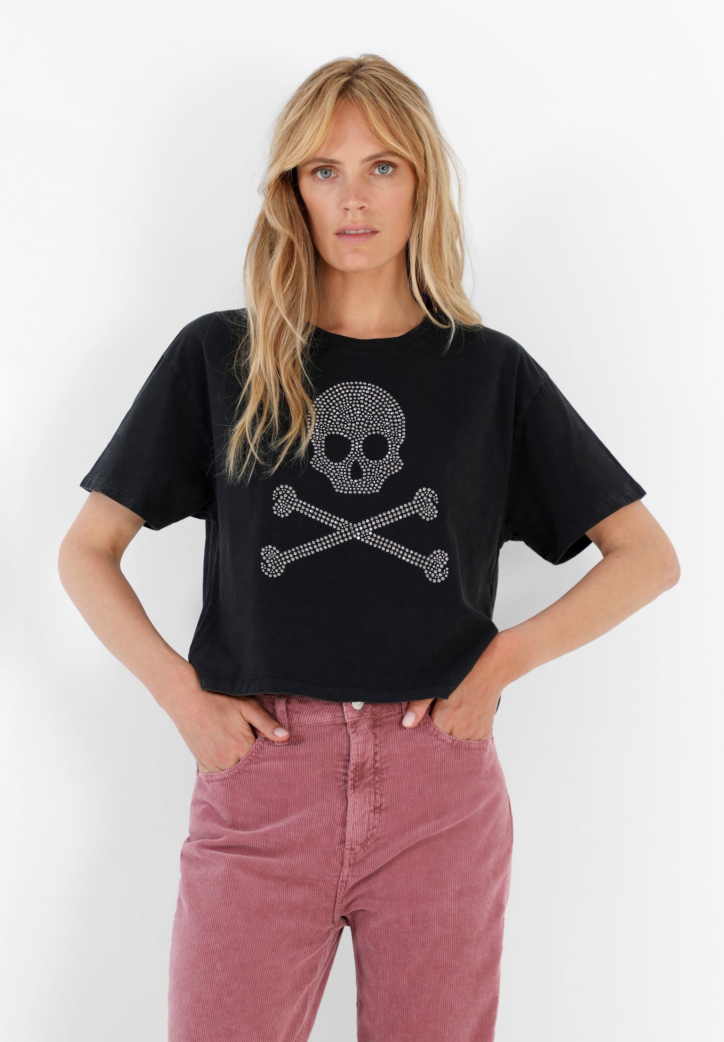 POLERA ALGODÓN CALAVERA TACHAS