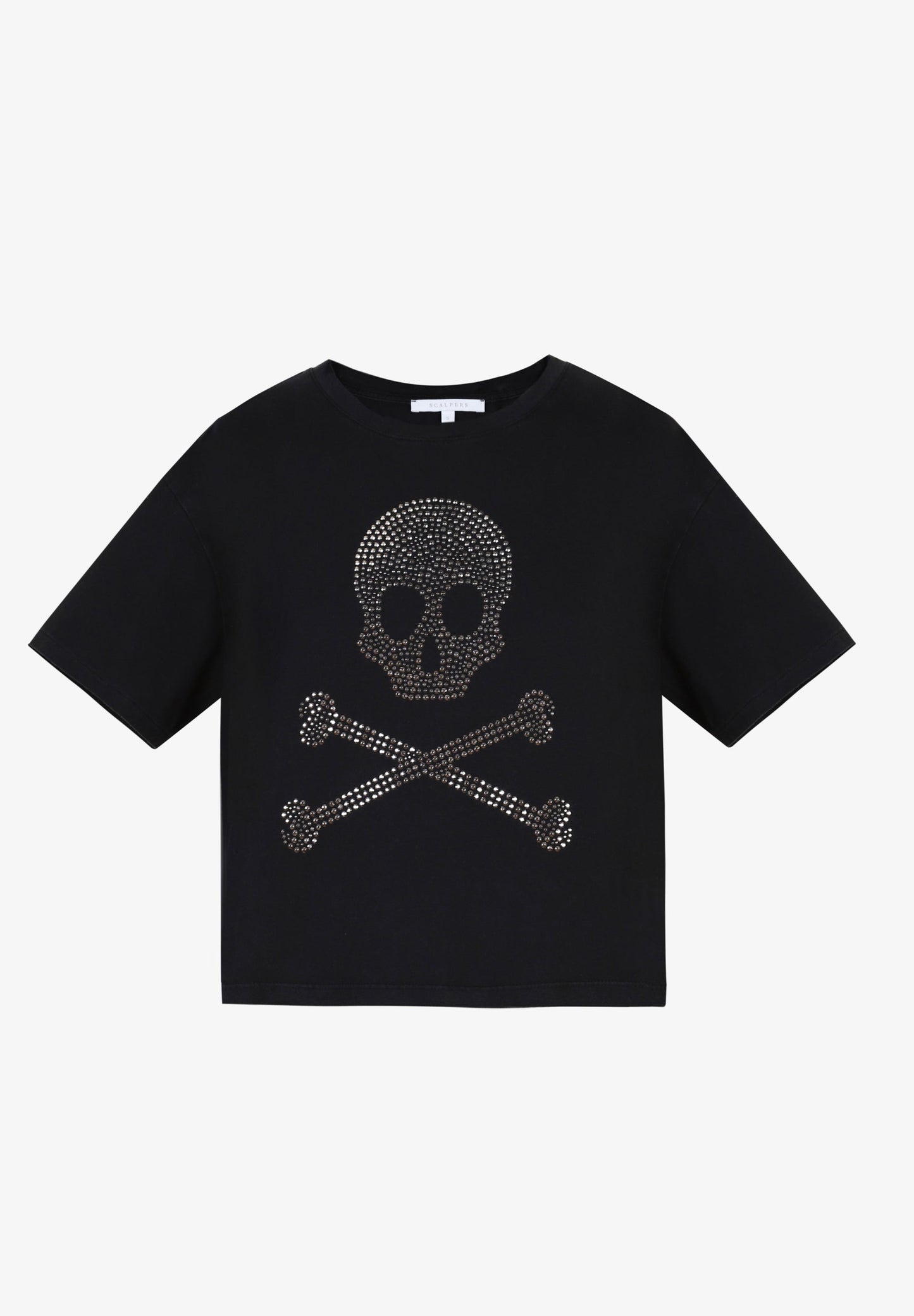 POLERA ALGODÓN CALAVERA TACHAS