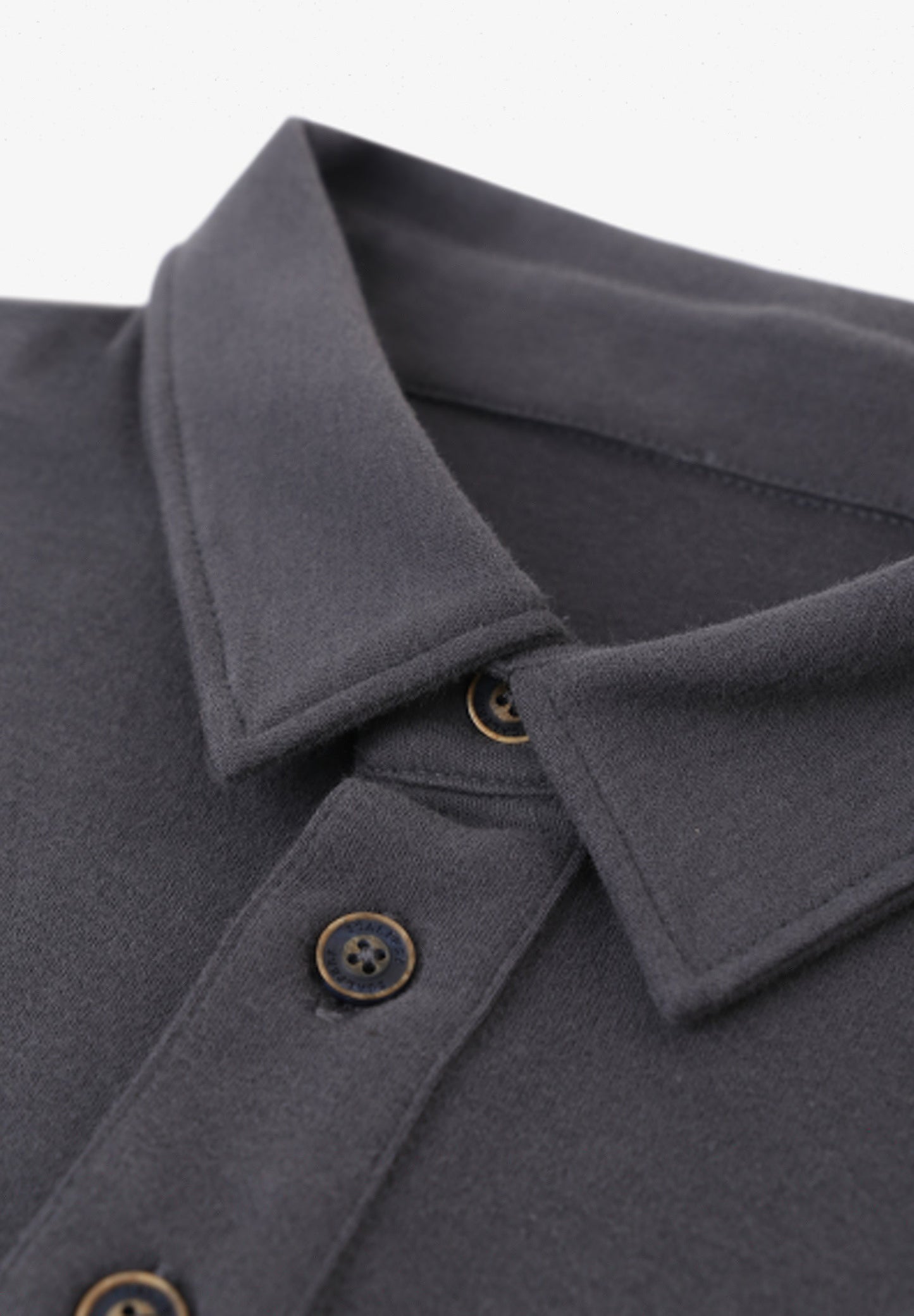 POLO MANGA LARGA PEACH