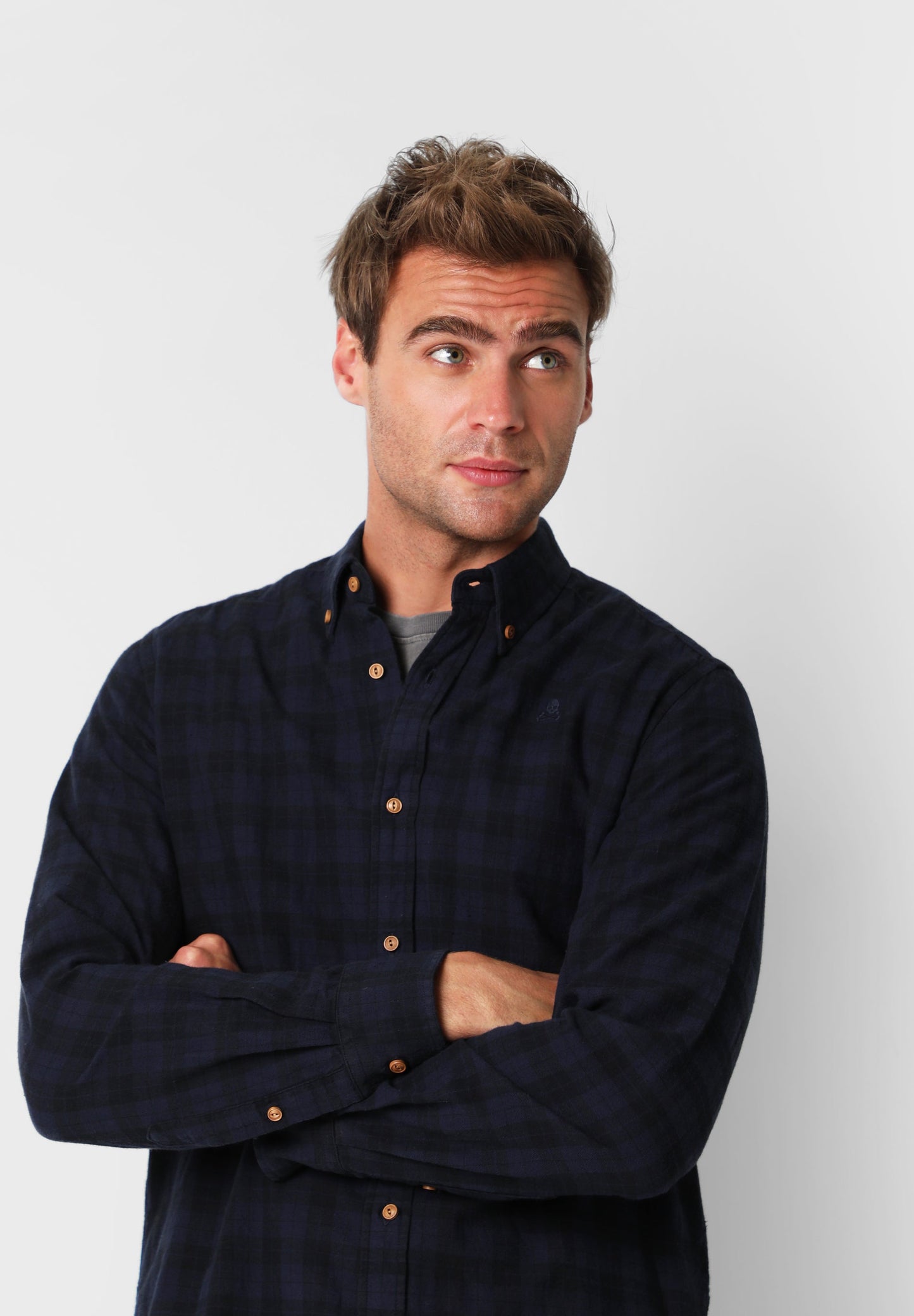 CAMISA CUADROS BOTONES