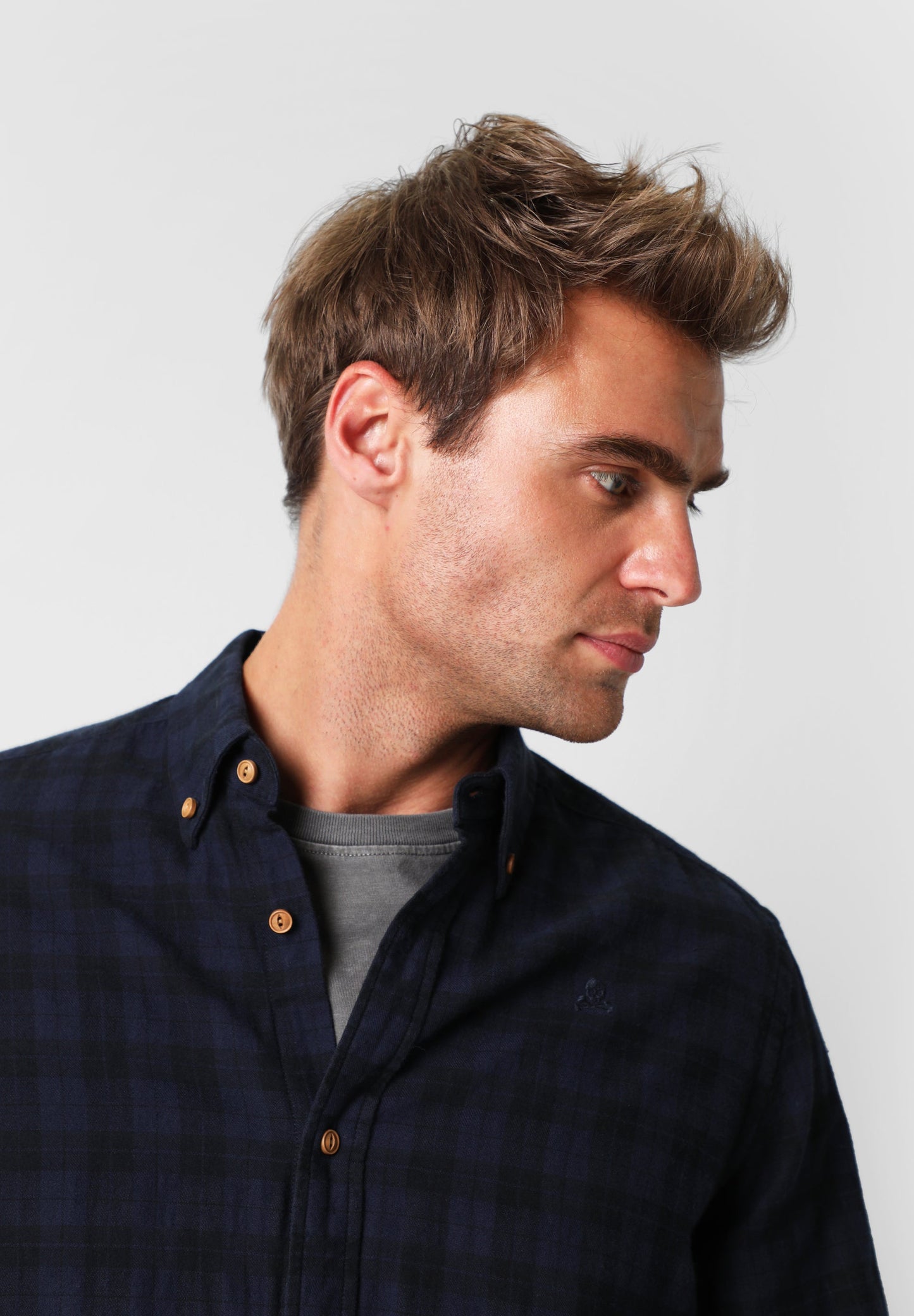 CAMISA CUADROS BOTONES