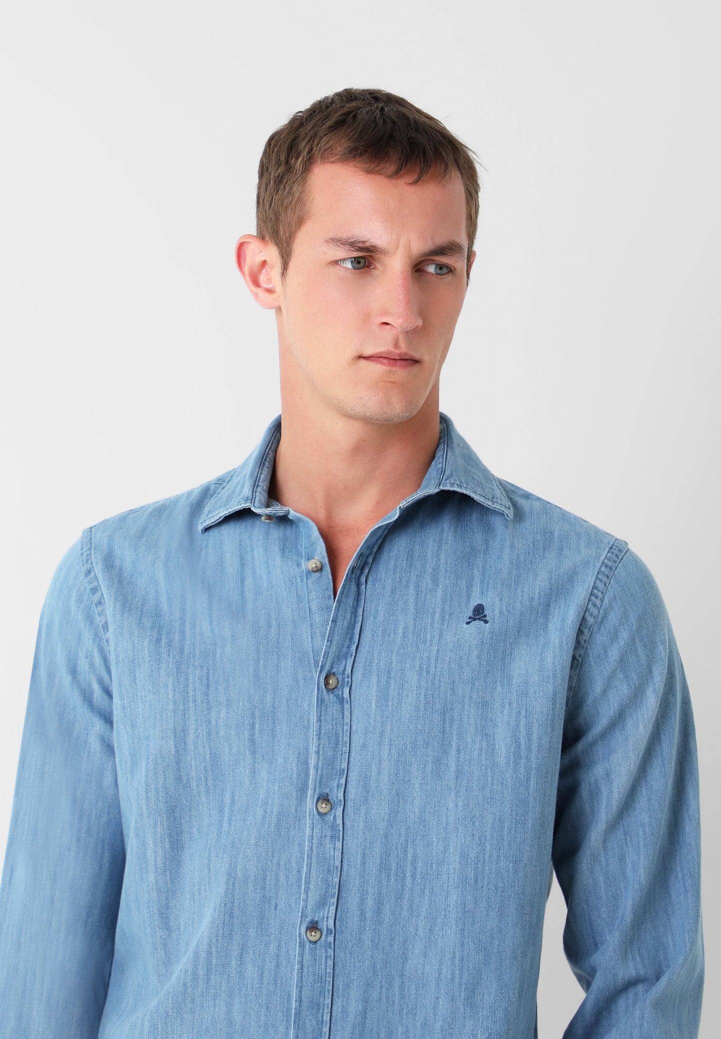 CAMISA DENIM SLIM FIT