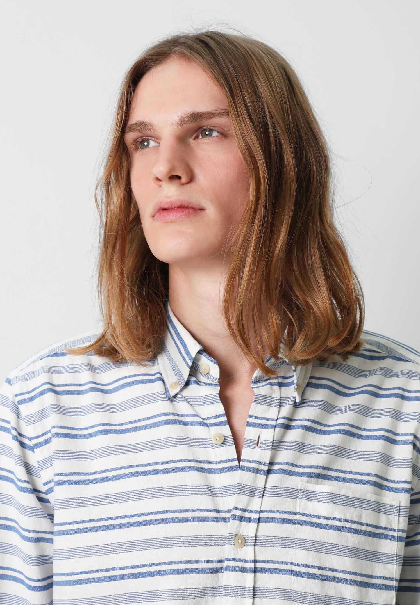 CAMISA RAYAS COMBINADAS