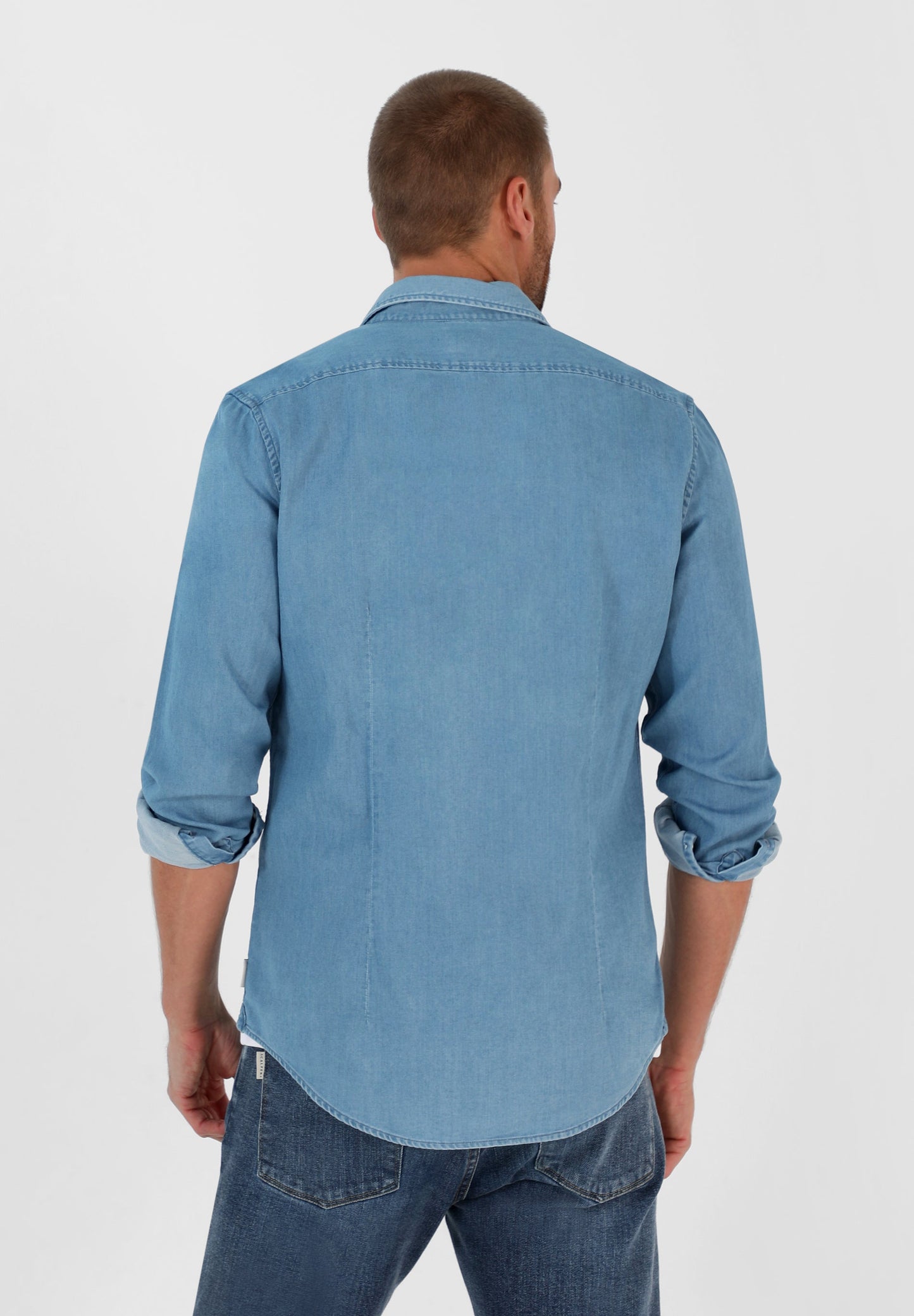 CAMISA DENIM BÁSICA