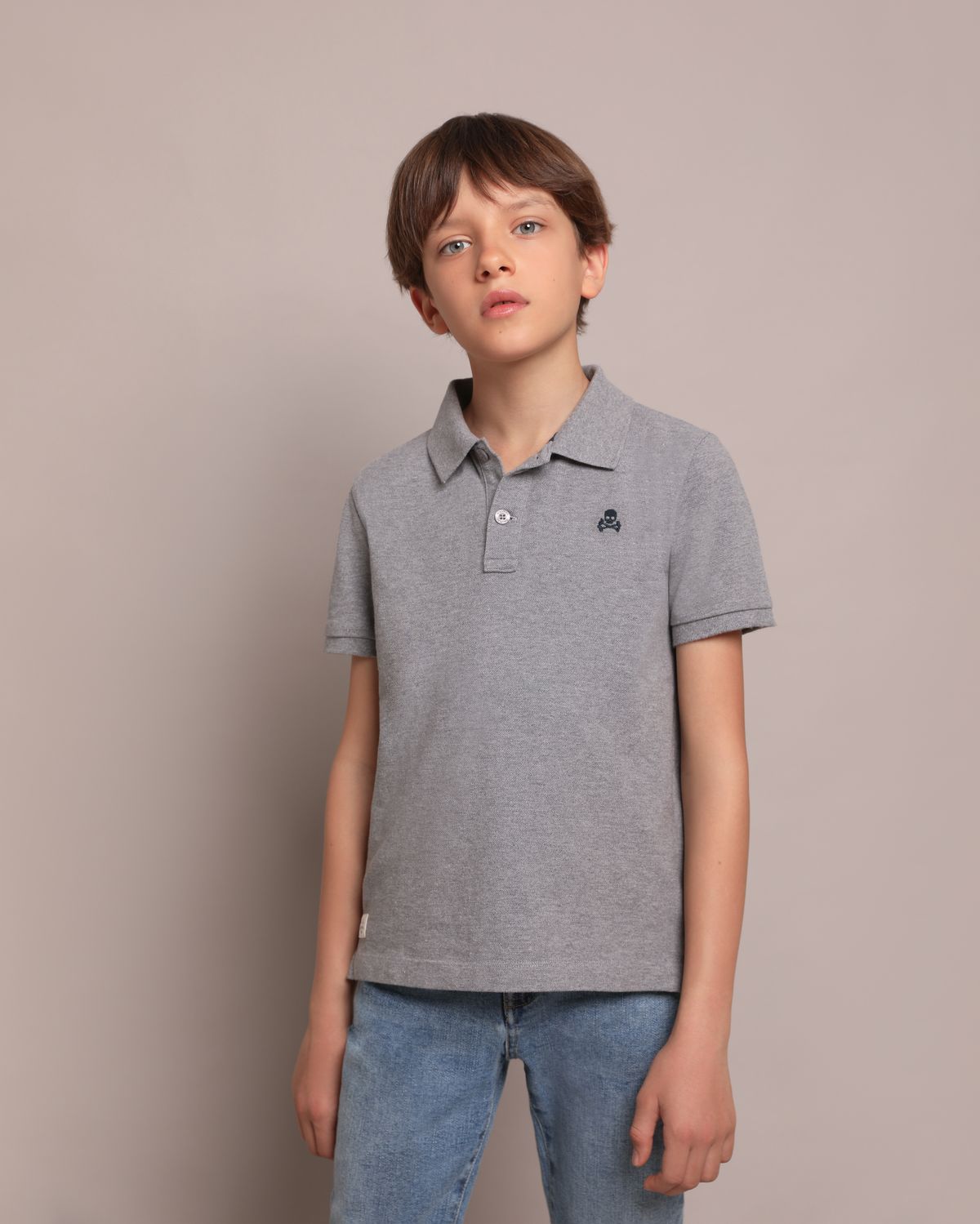 POLO BÁSICO CALAVERA