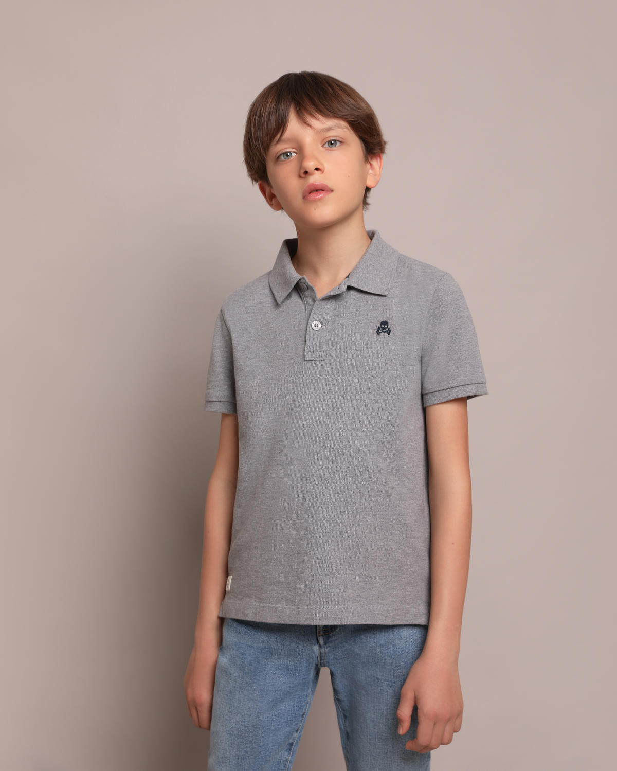 POLO BÁSICO CALAVERA