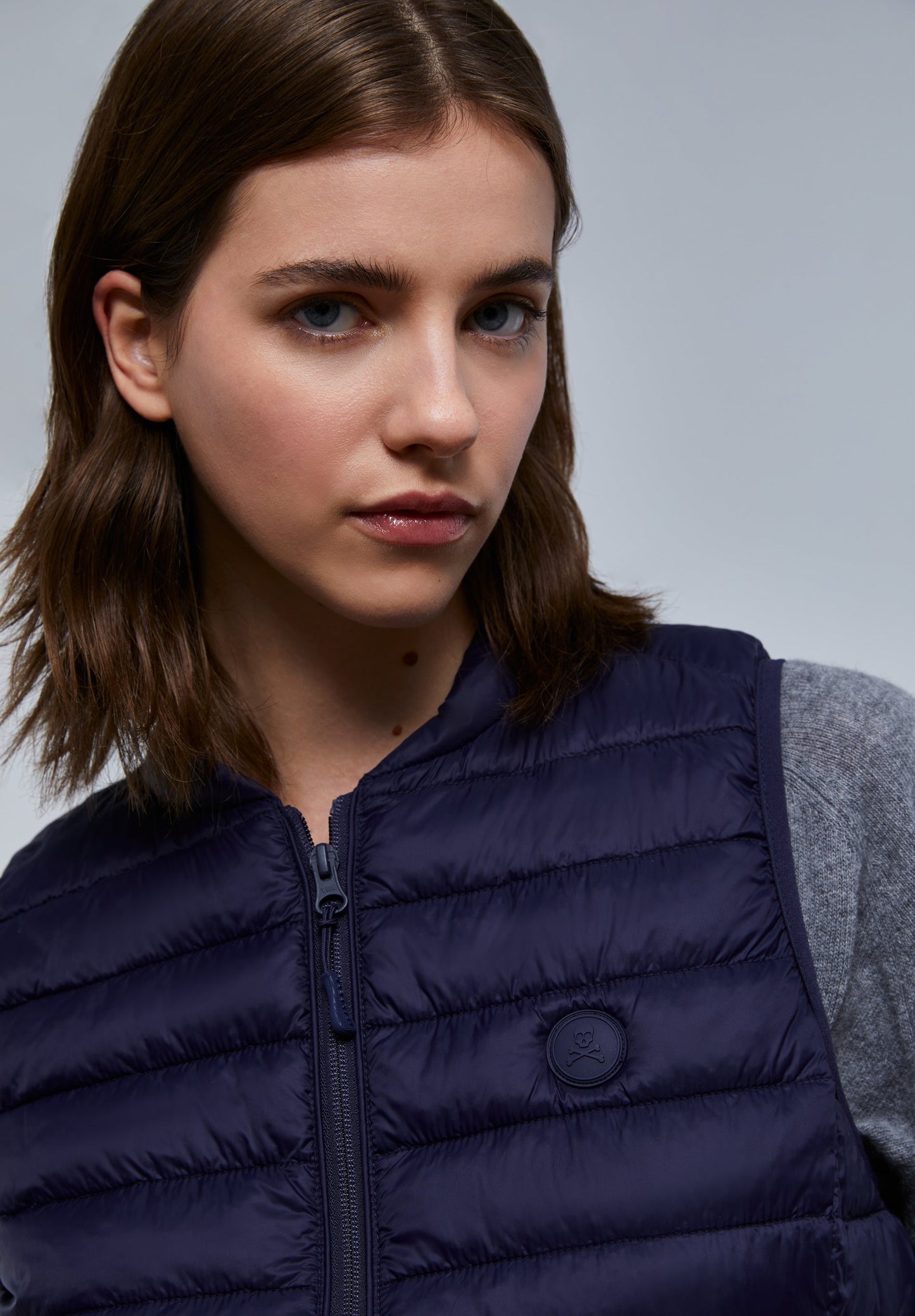 PARKA SIN MANGAS ACOLCHADO CALAVERA