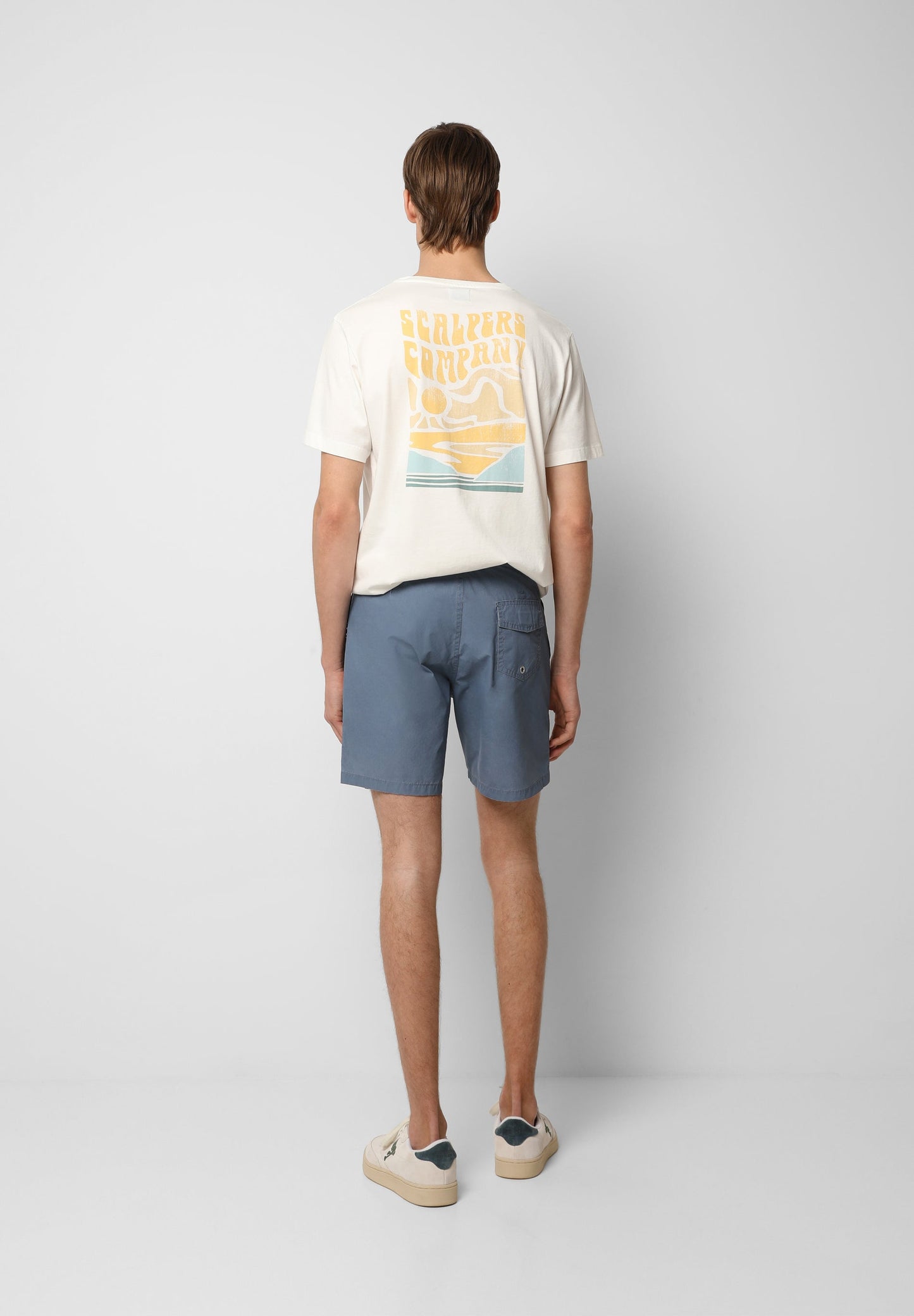 TRAJE DE BAÑO LISO LAVADO