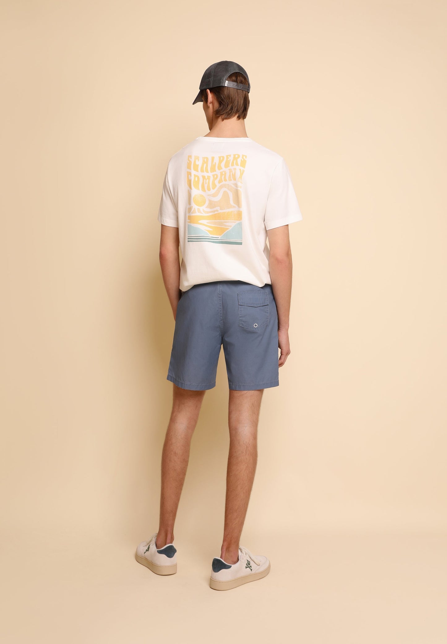 TRAJE DE BAÑO LISO LAVADO