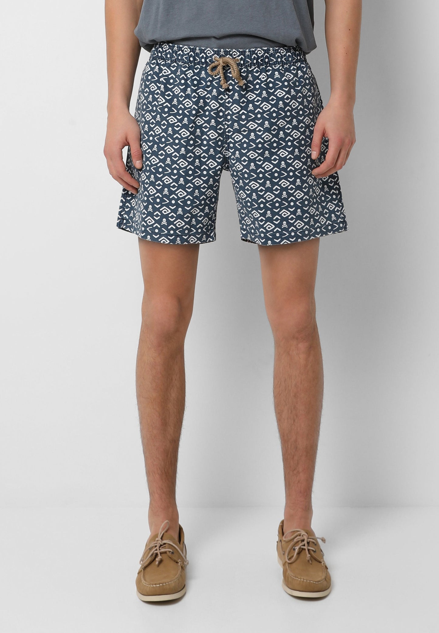 TRAJE DE BAÑO PRINT INDIGO CALAVERA