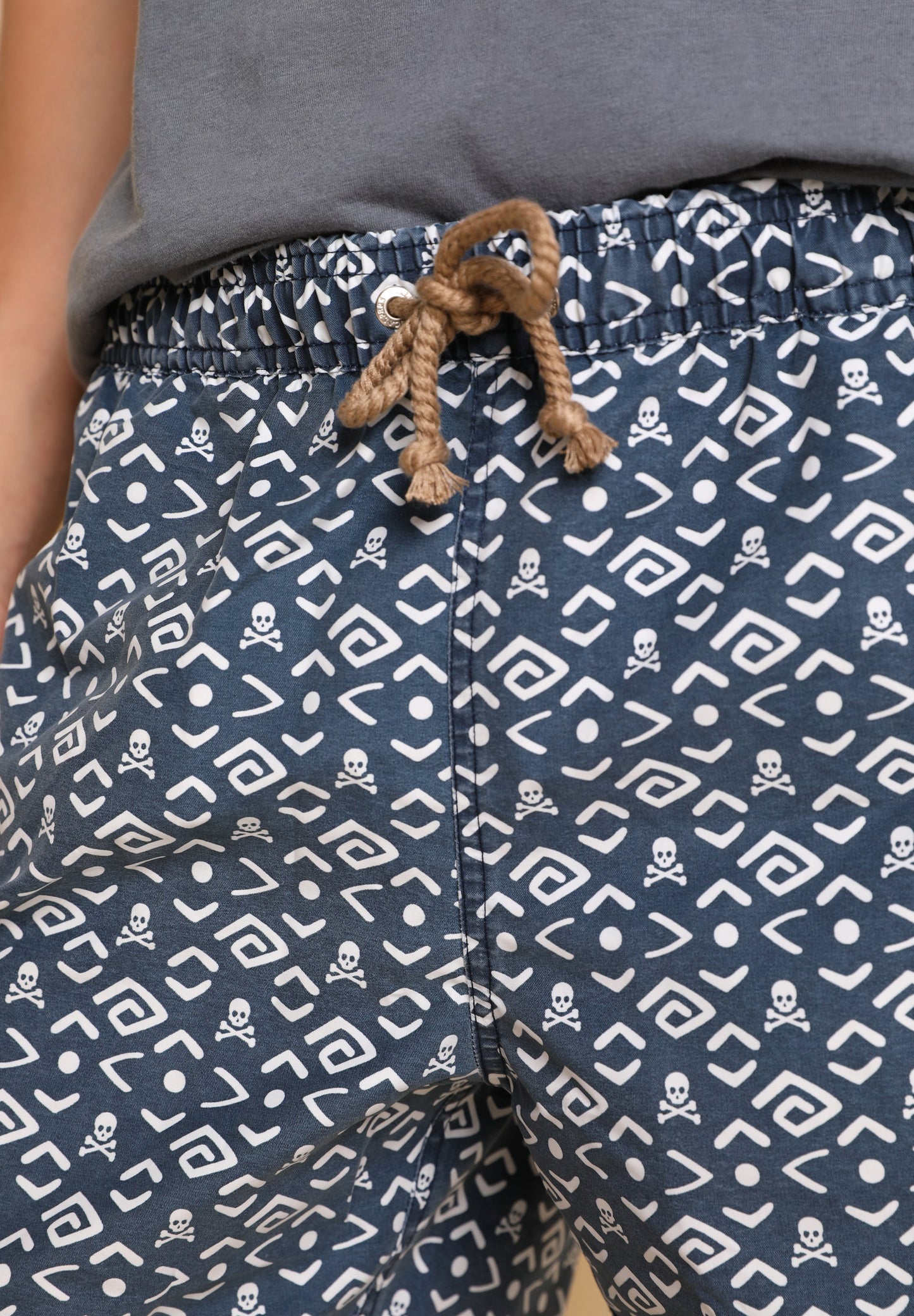 TRAJE DE BAÑO PRINT INDIGO CALAVERA