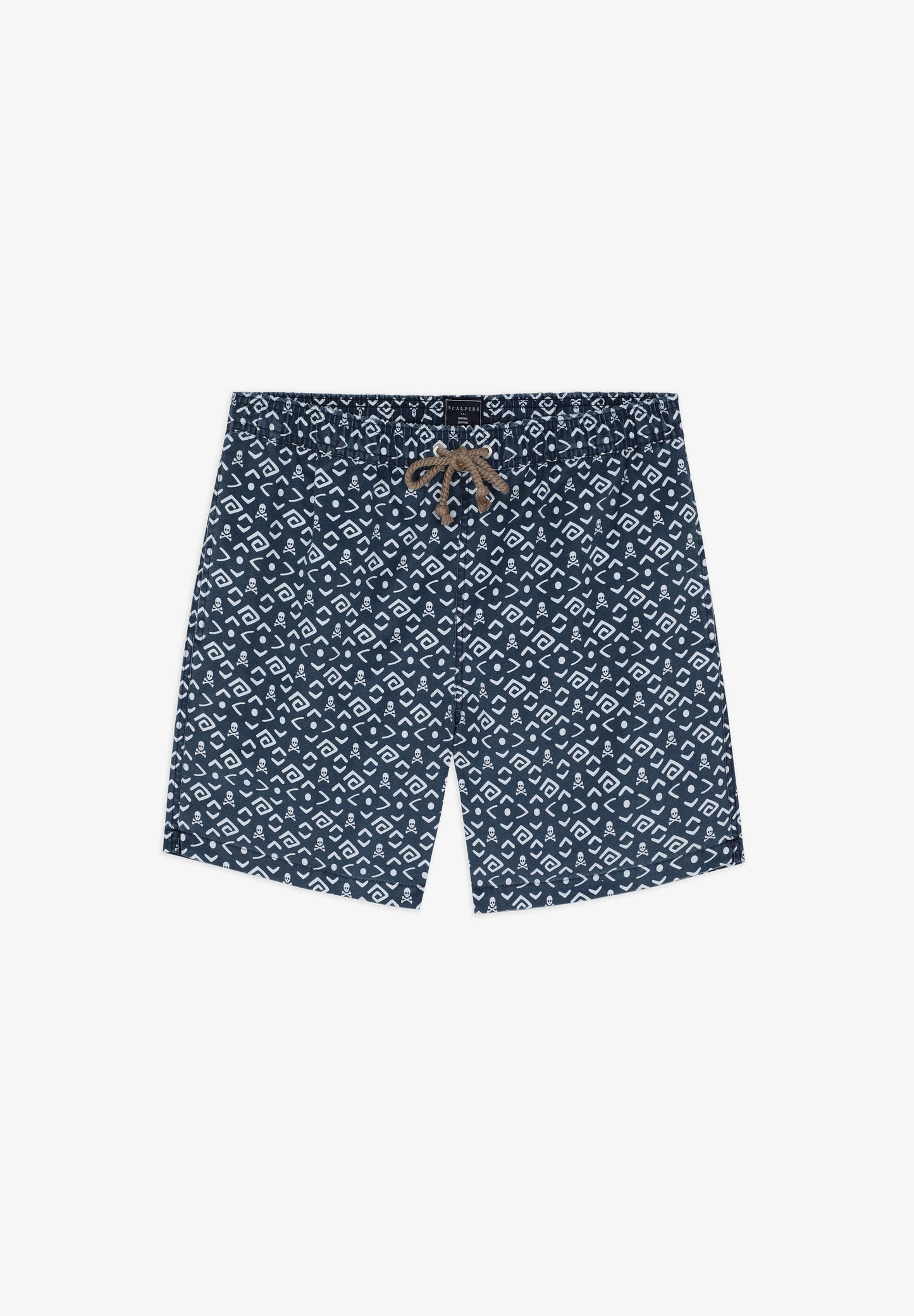 TRAJE DE BAÑO PRINT INDIGO CALAVERA