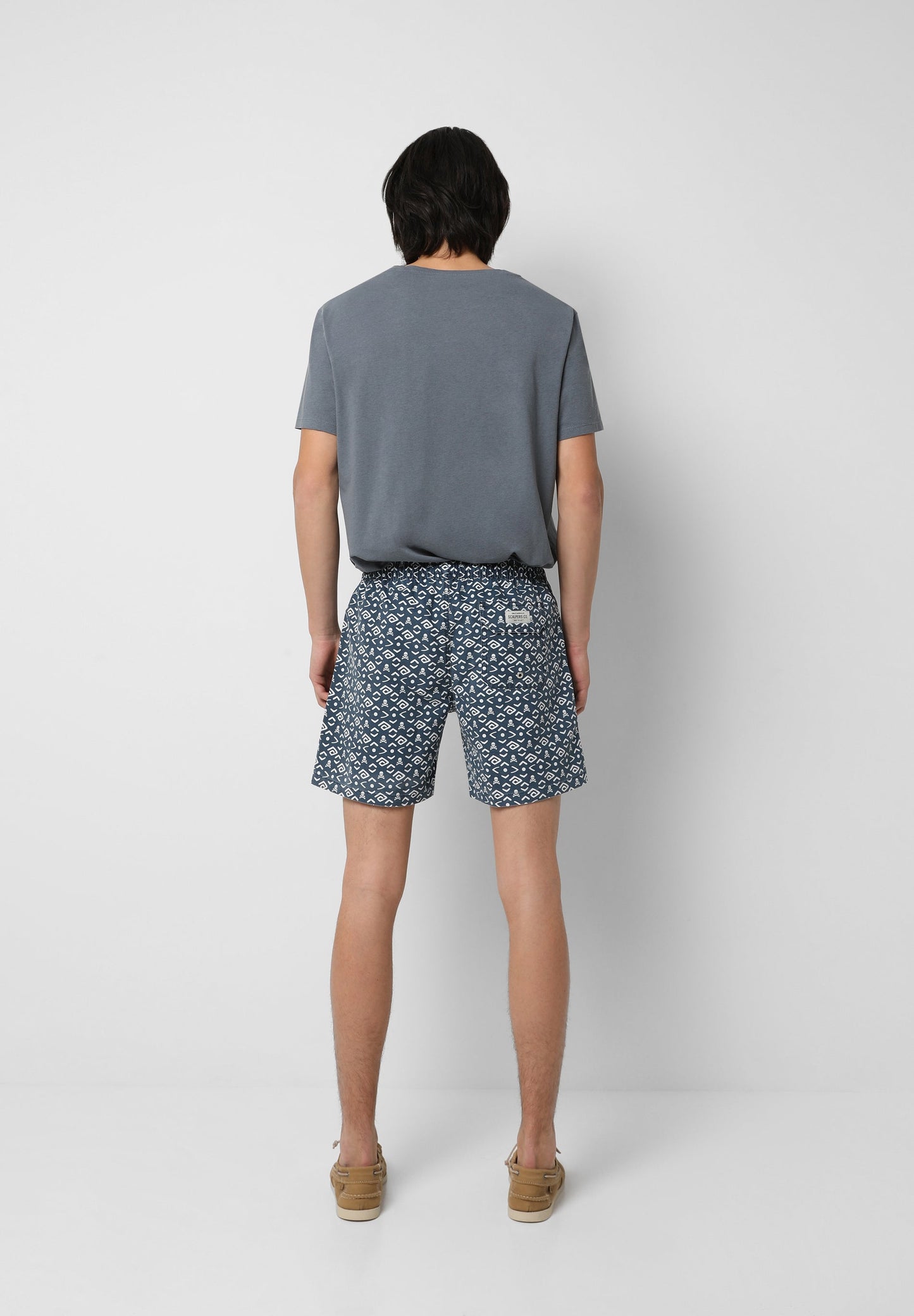 TRAJE DE BAÑO PRINT INDIGO CALAVERA