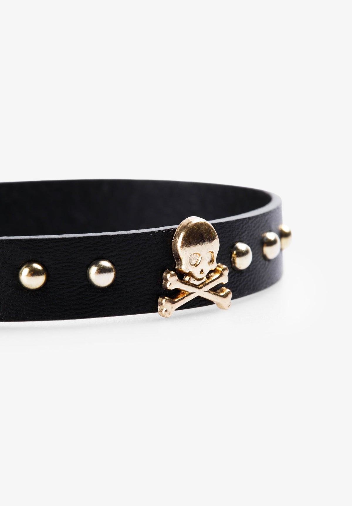 PULSERA CALAVERA TACHUELAS