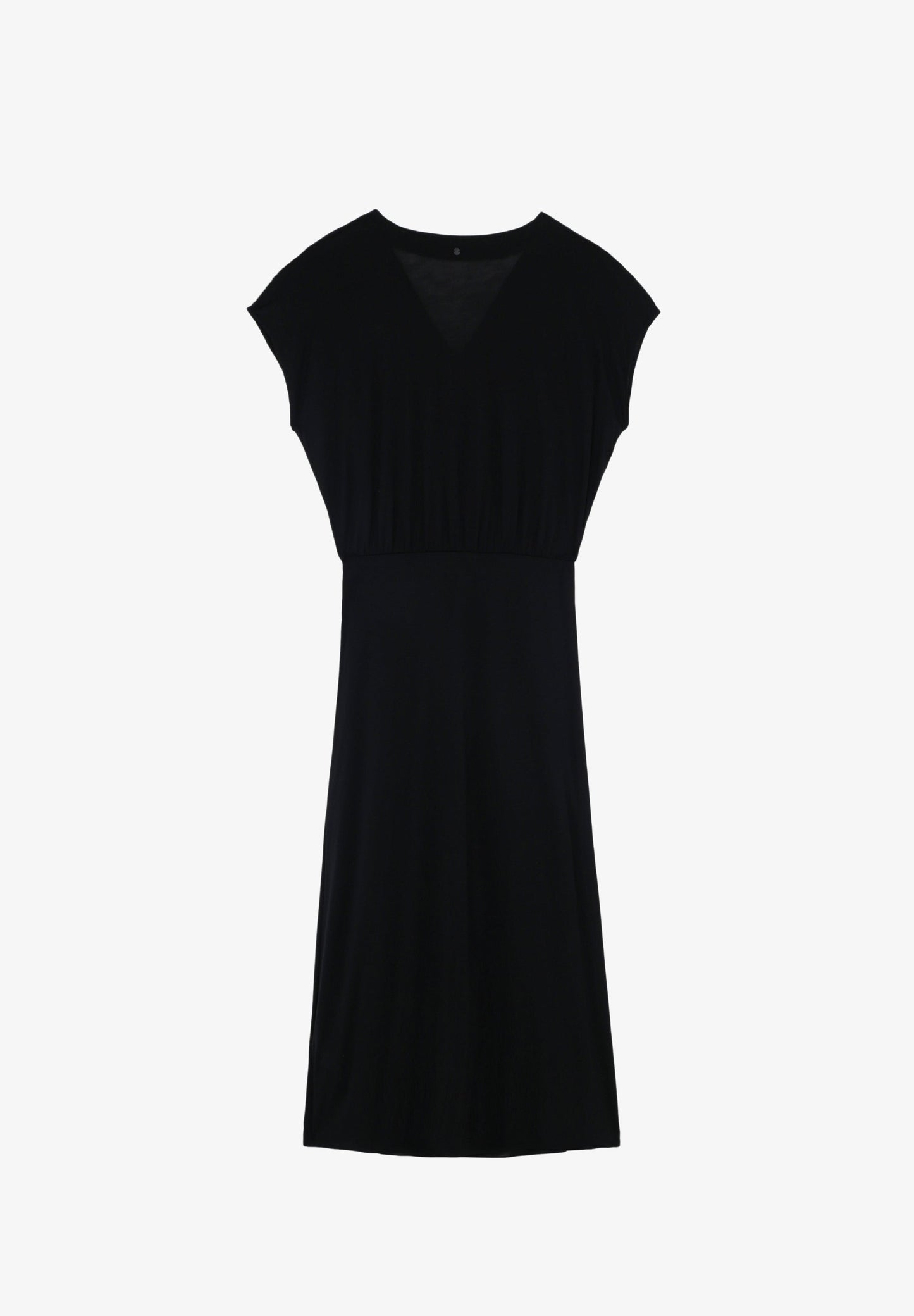 VESTIDO MIDI NUDO LATERAL