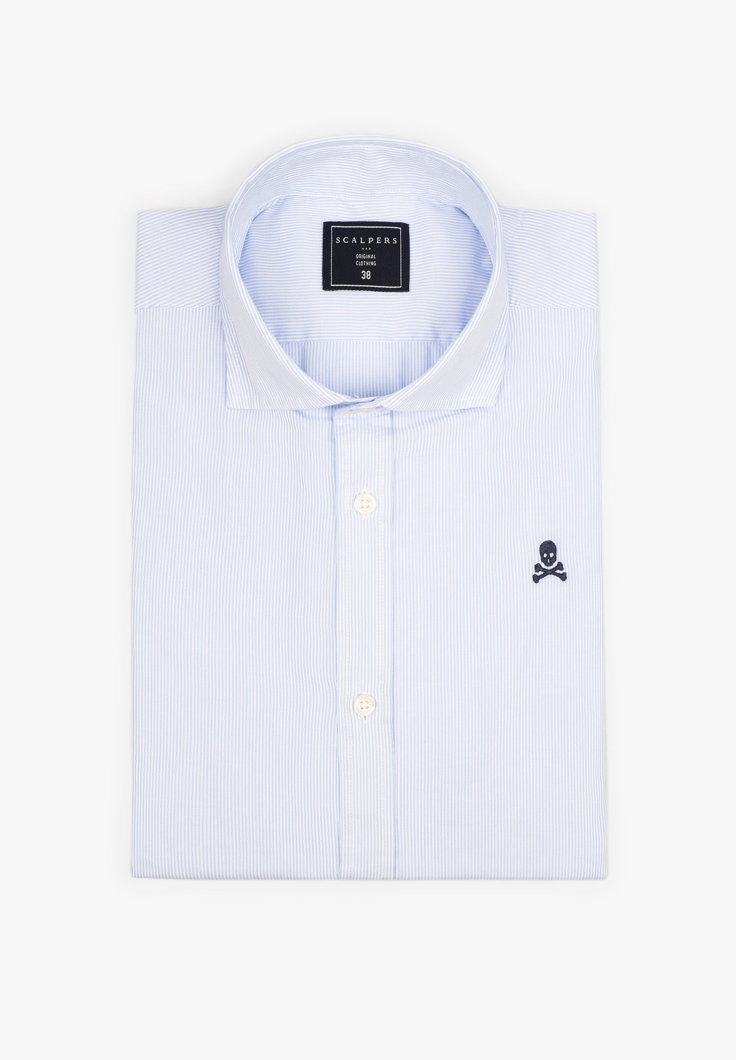 CAMISA VESTIR SLIM FIT CALAVERA