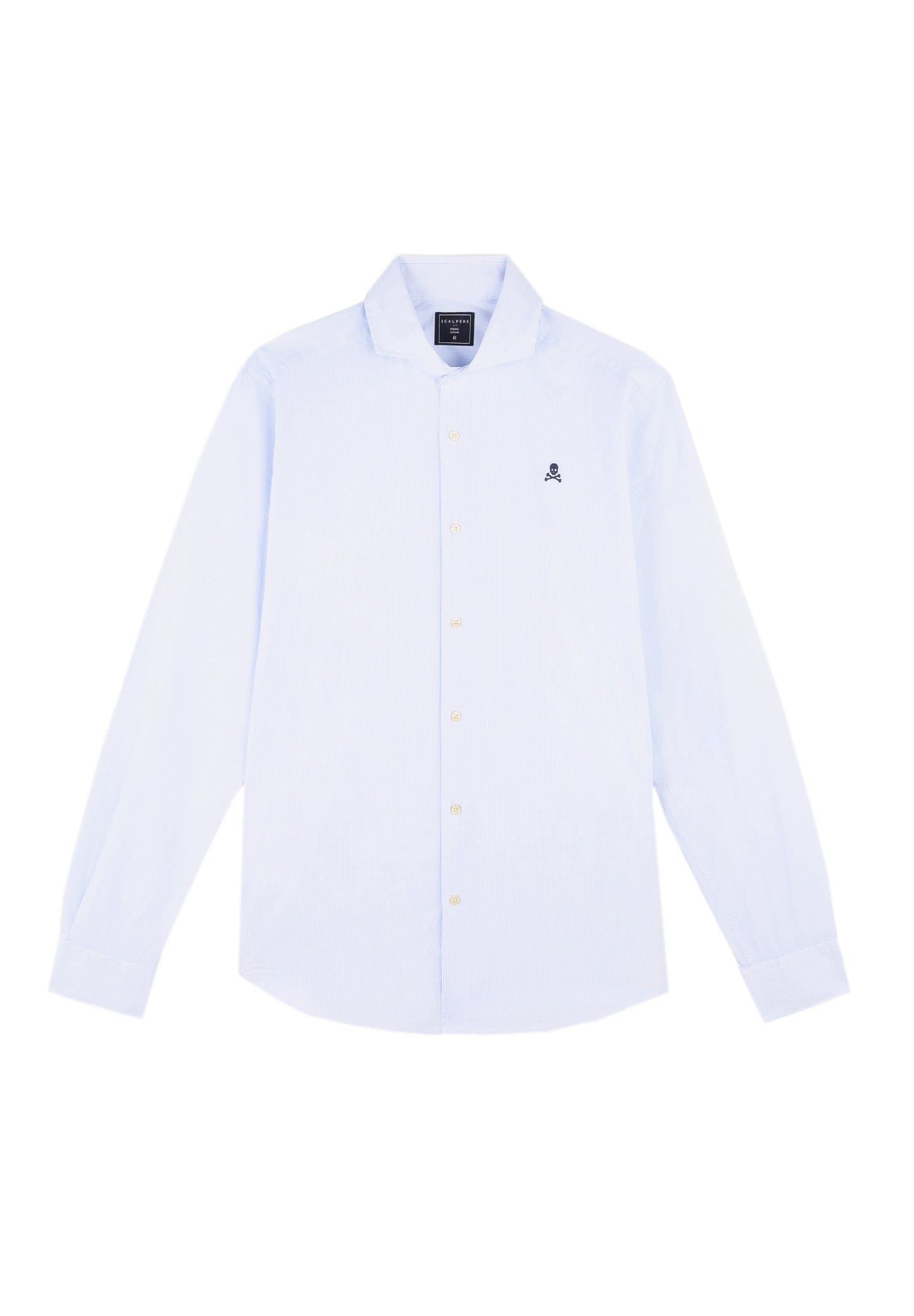 CAMISA CALAVERA CONTRASTE