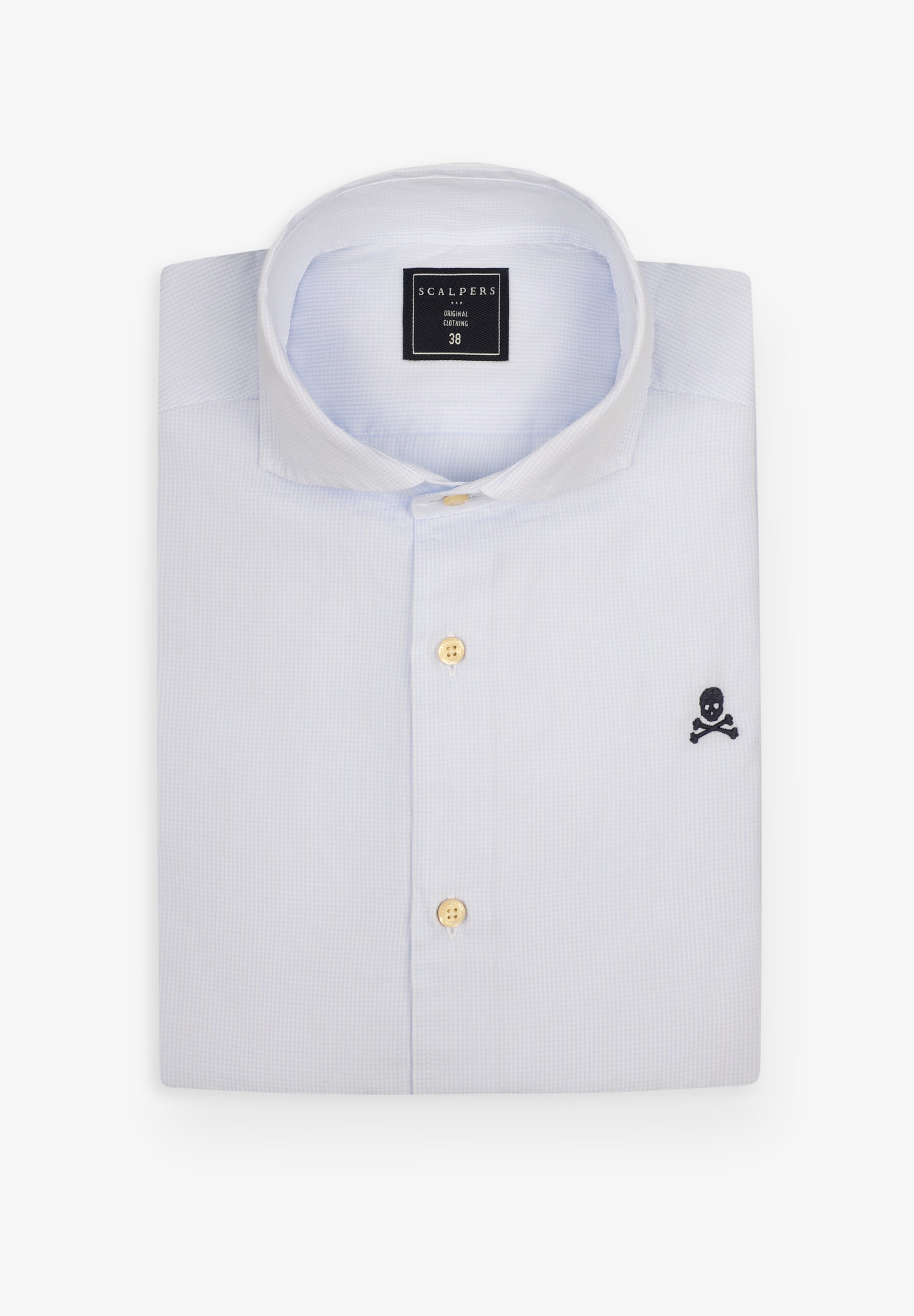 CAMISA CALAVERA CONTRASTE